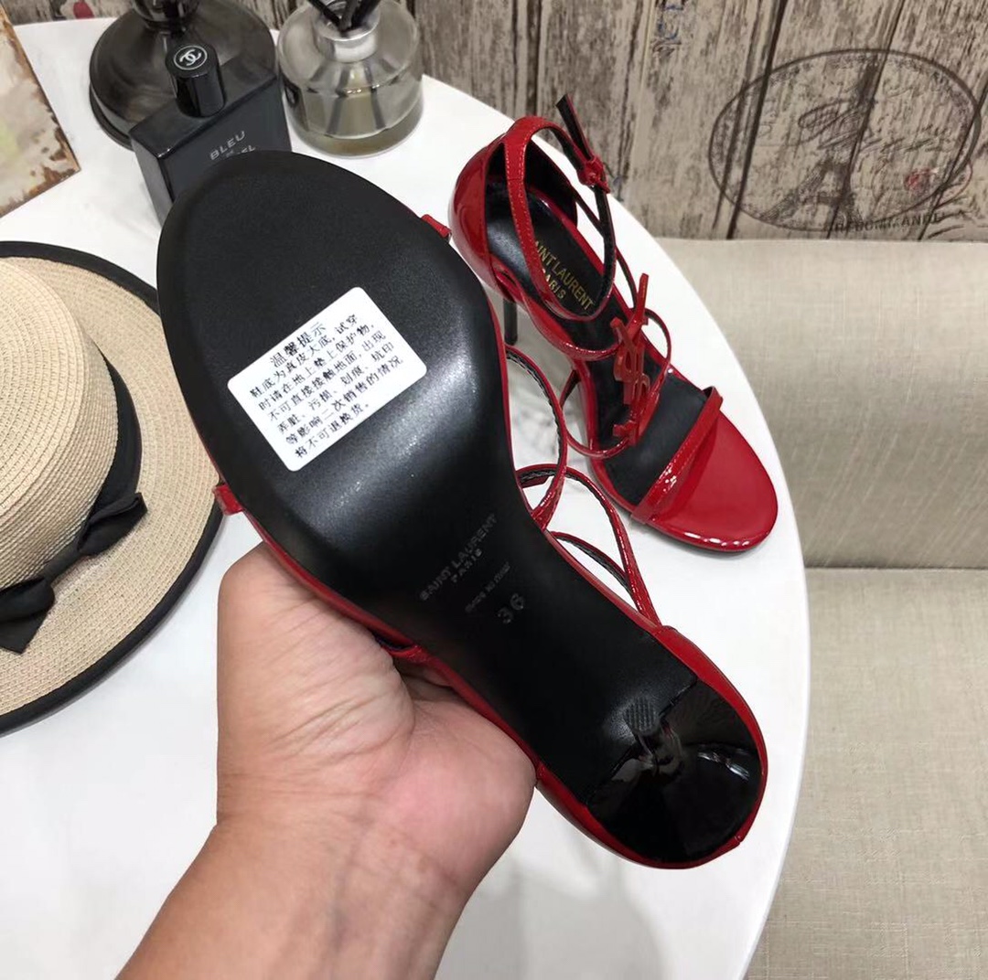 Women Y*SL Top Pumps 10.5CM