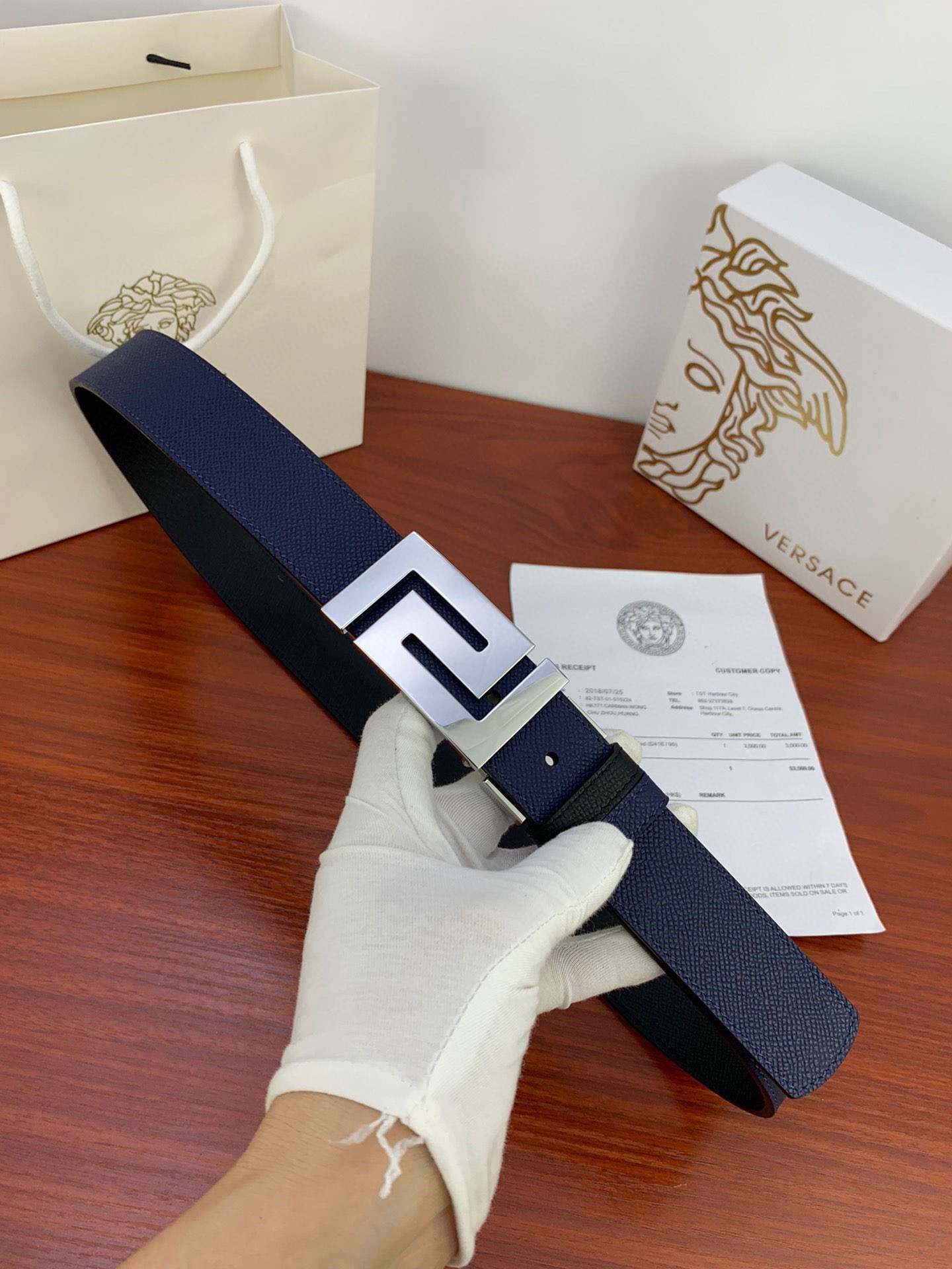 V*ersace Belts Top Quality 35MM