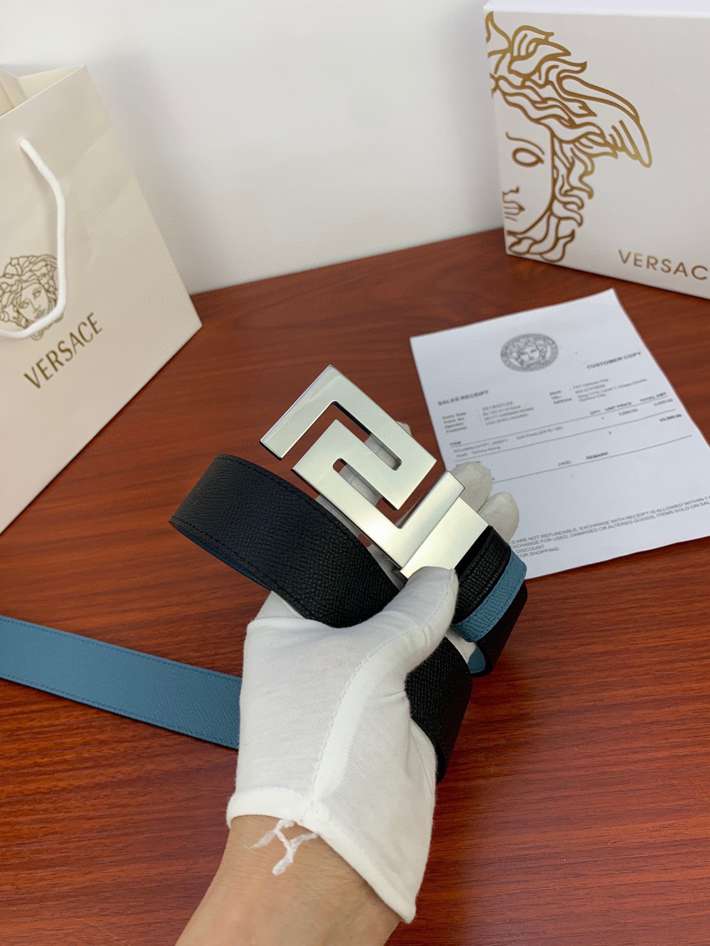 V*ersace Belts Top Quality 35MM