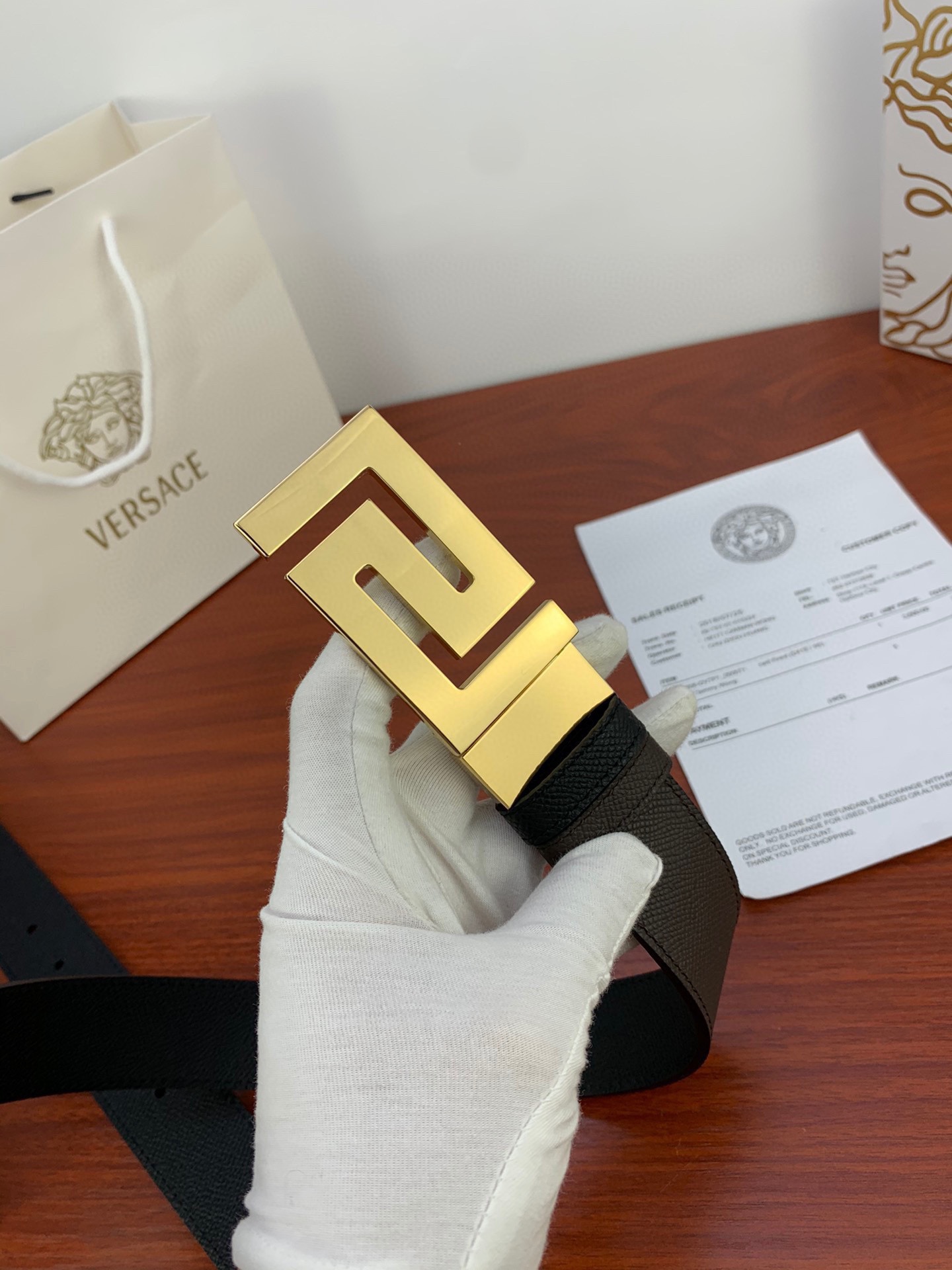 V*ersace Belts Top Quality 35MM