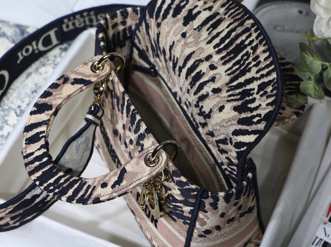 D*ior Lady D-Lite handbag Top Quality 24*11*20cm