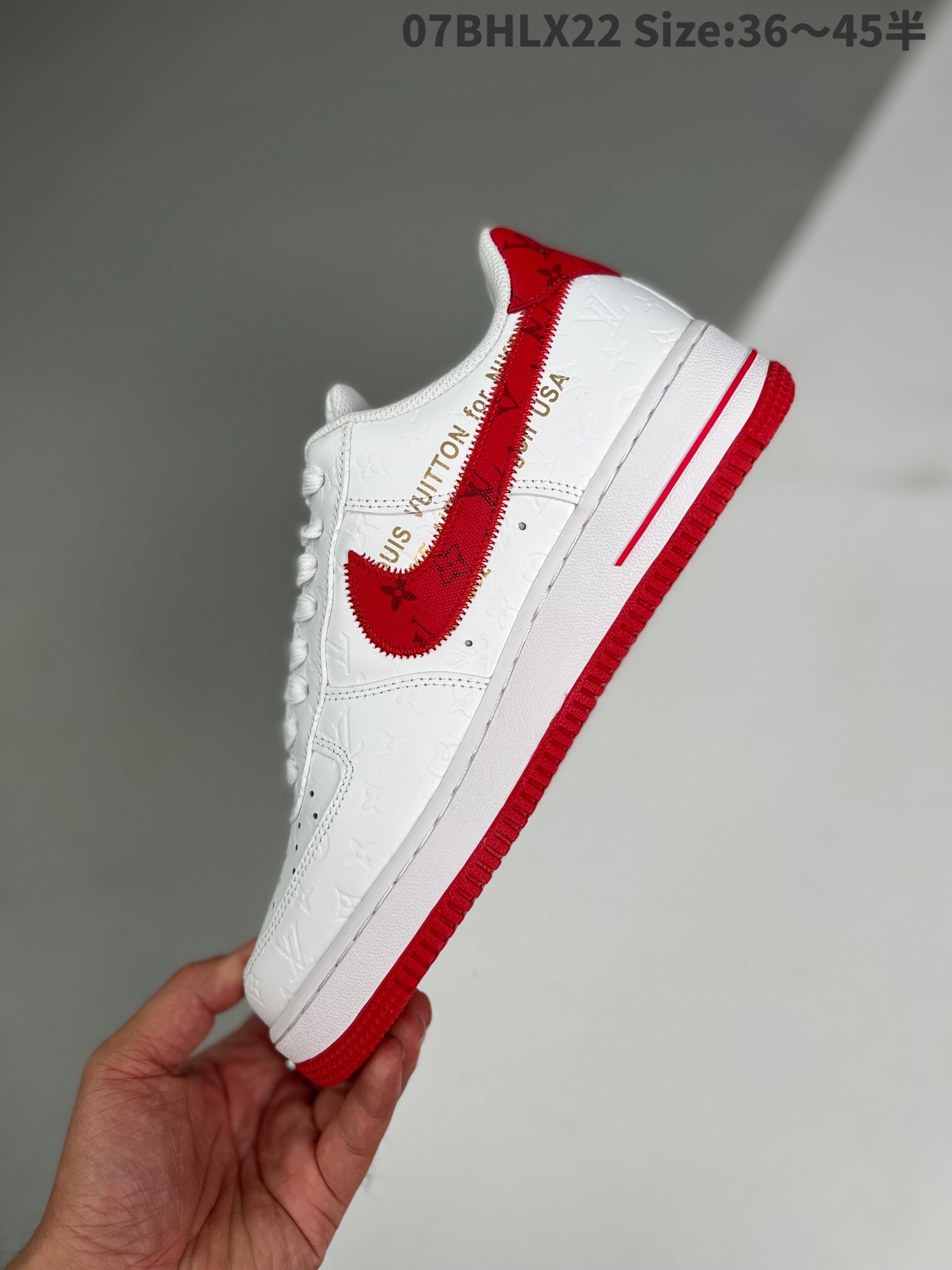 from Men Women L*ouis V*uitton * nike air force 1 Top Sneakers