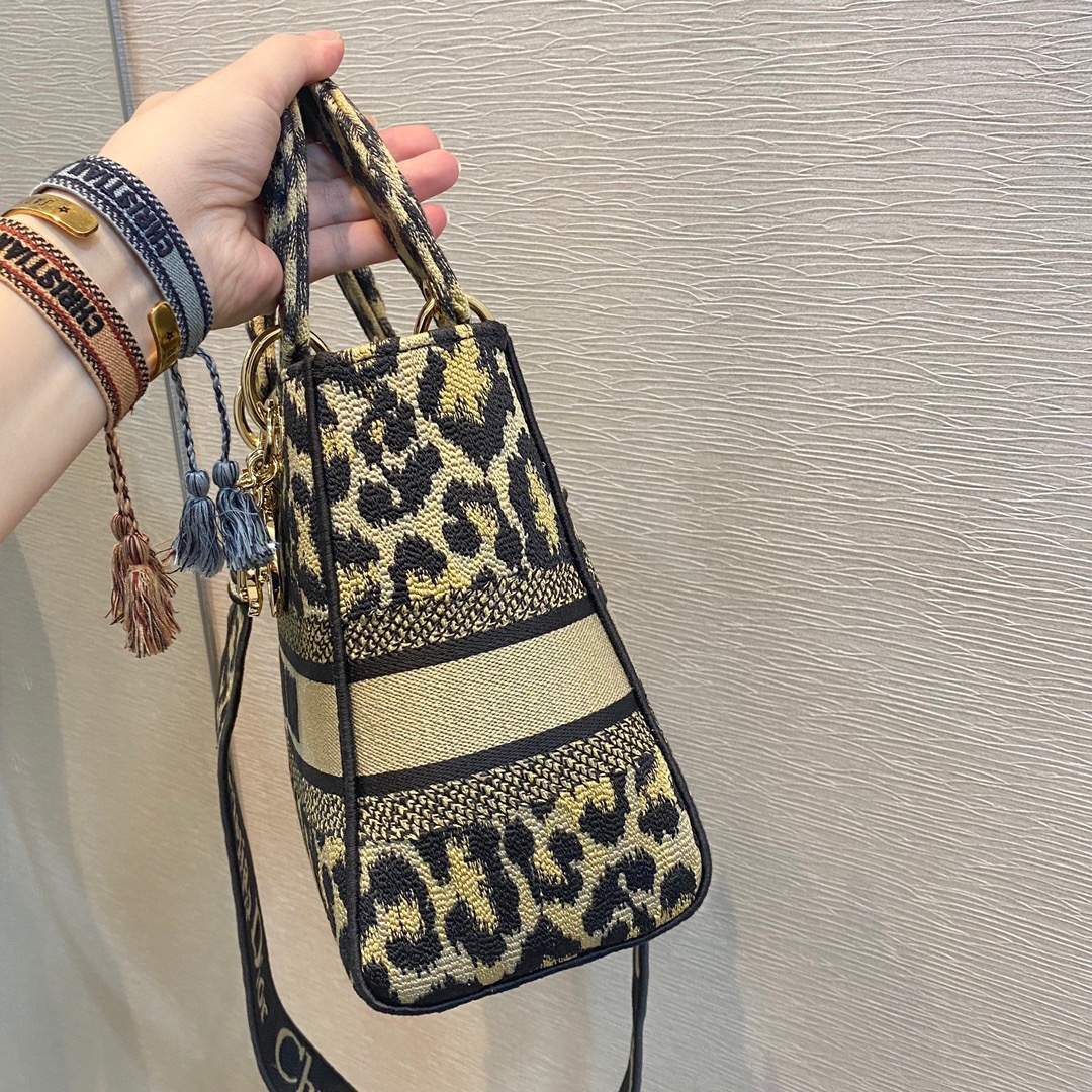 D*ior Lady D-Lite handbag Top Quality 24*11*20cm