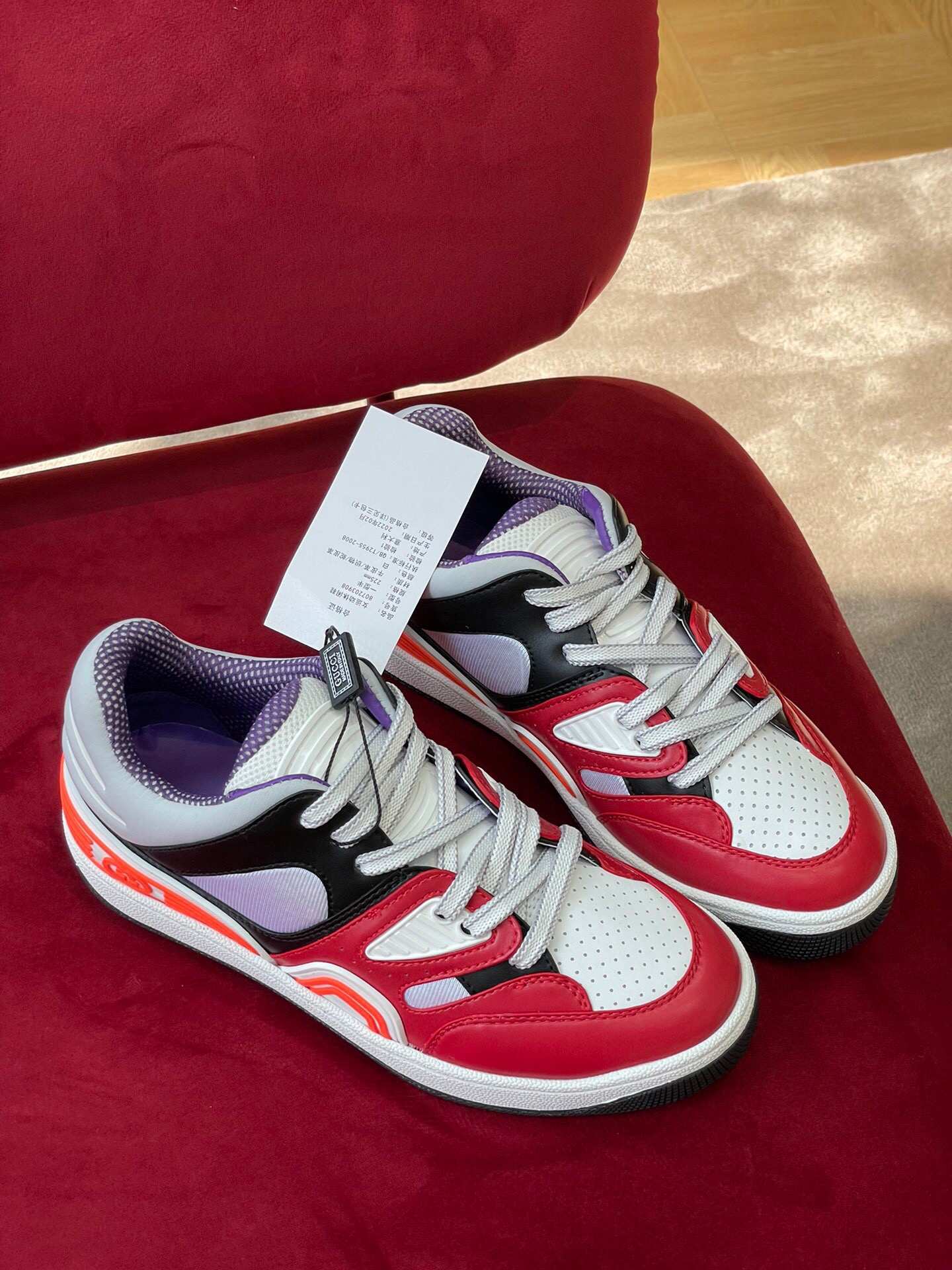 Men Women G*ucci Top Sneaker