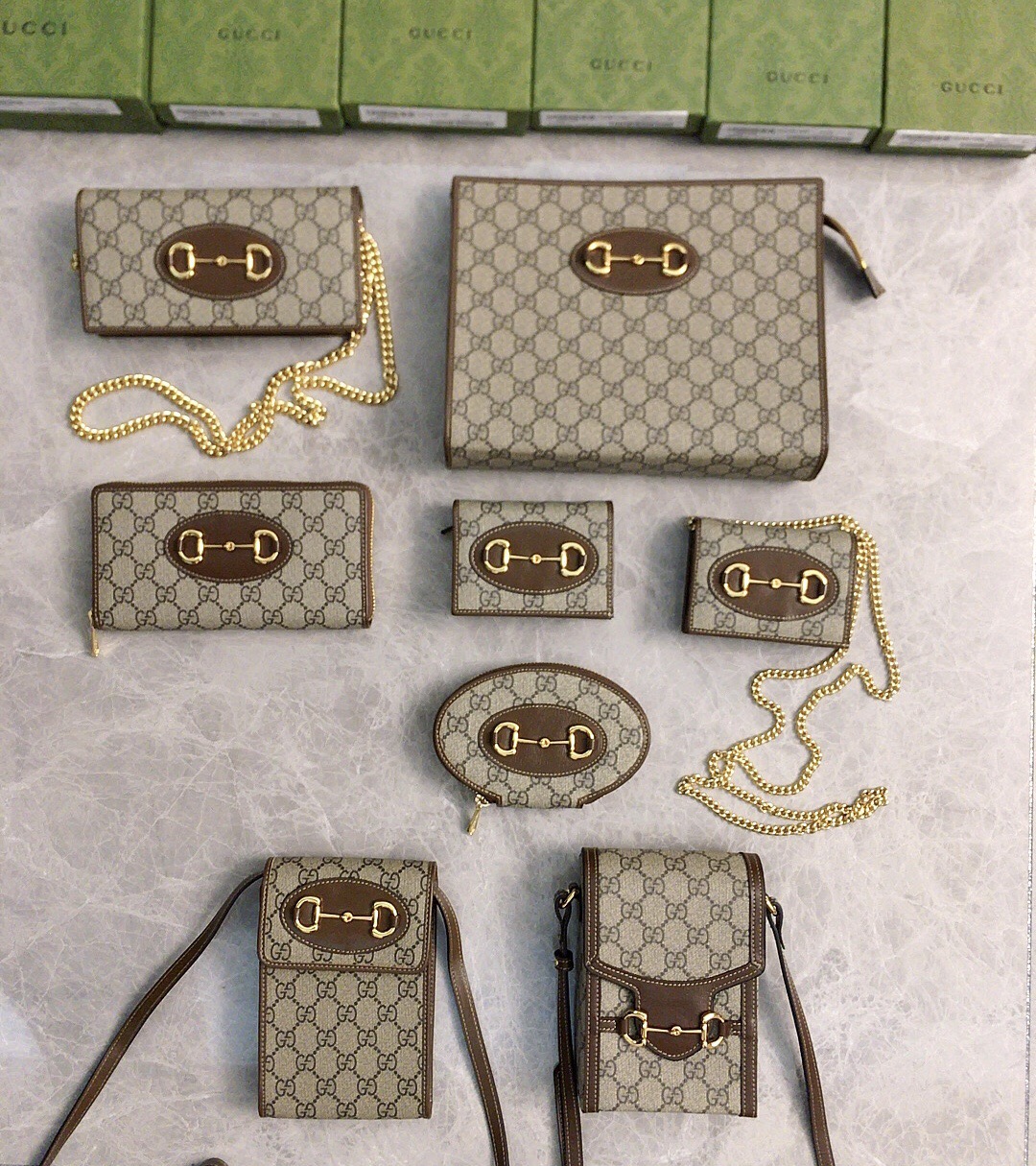 G*ucci Bag Top Quality 15*10*2.5CM