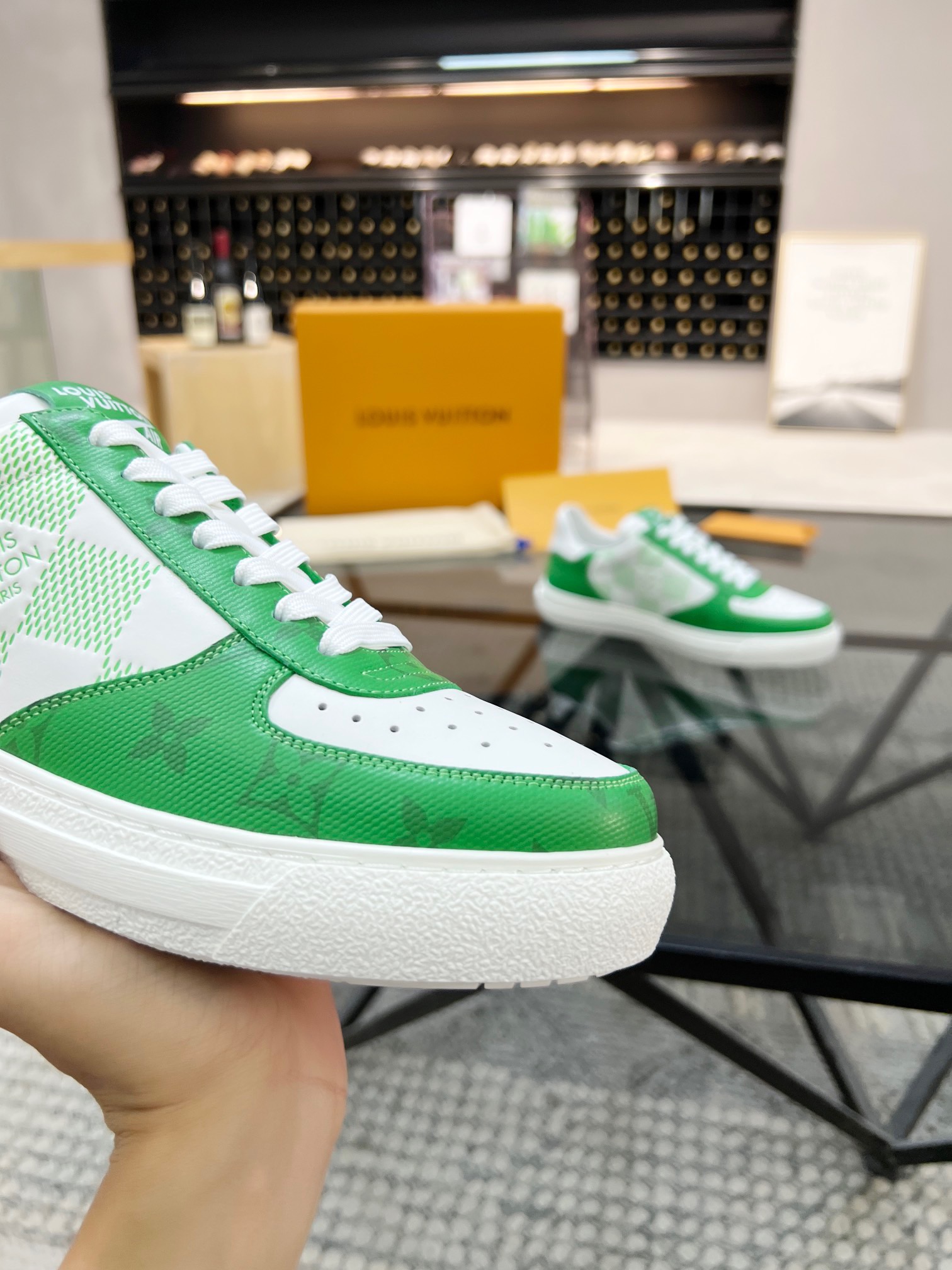 Men L*ouis V*uitton Top Sneaker