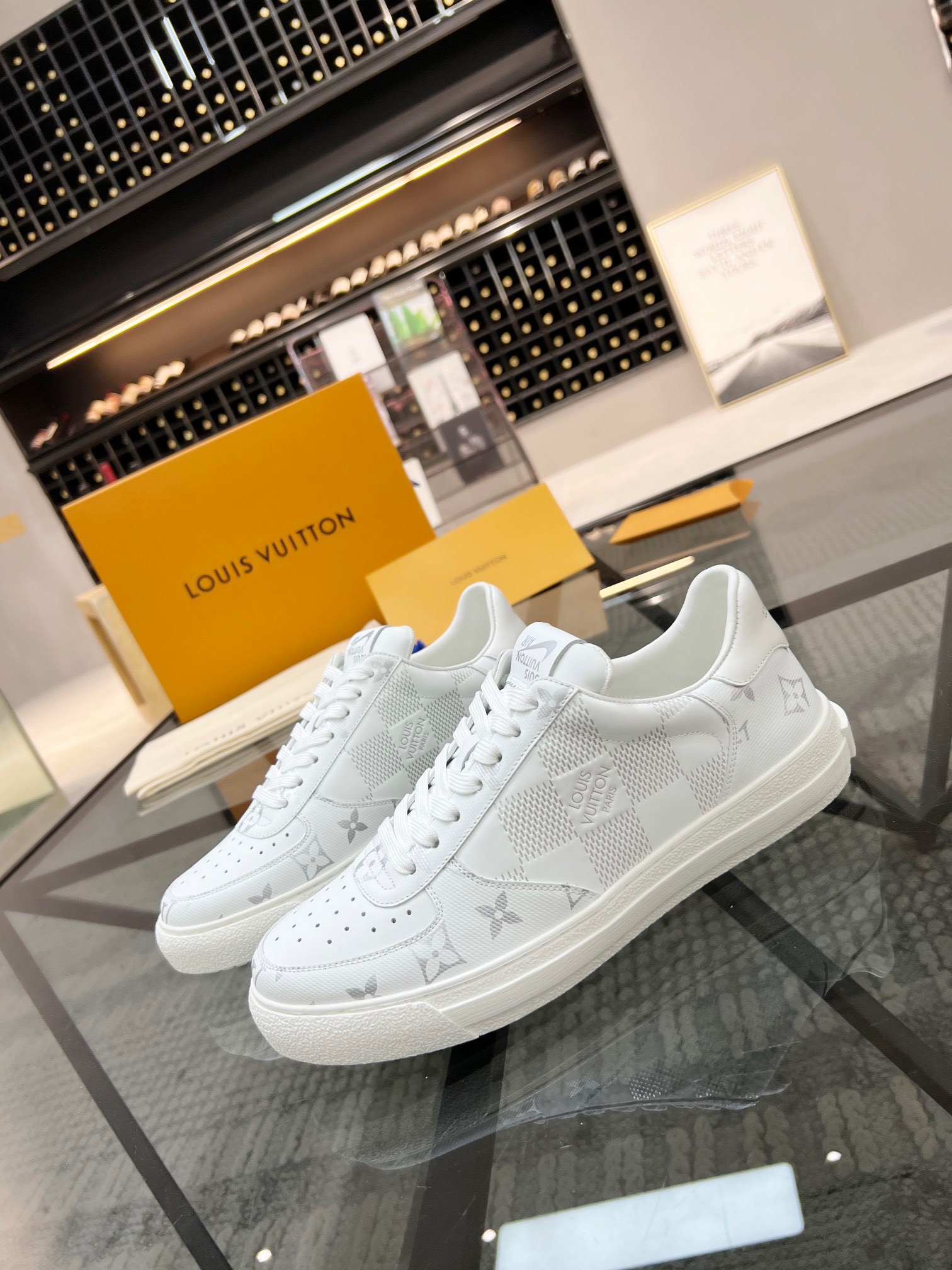 Men L*ouis V*uitton Top Sneaker