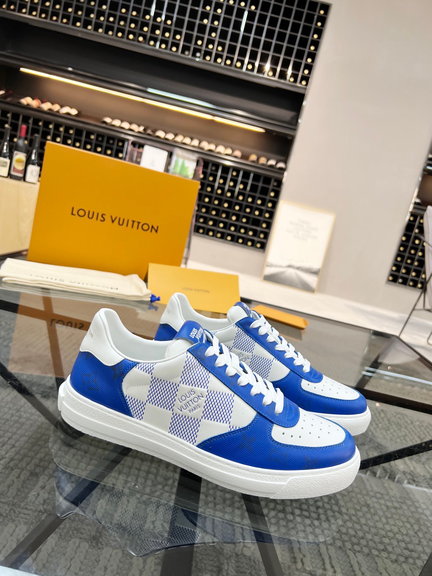 Men L*ouis V*uitton Top Sneaker