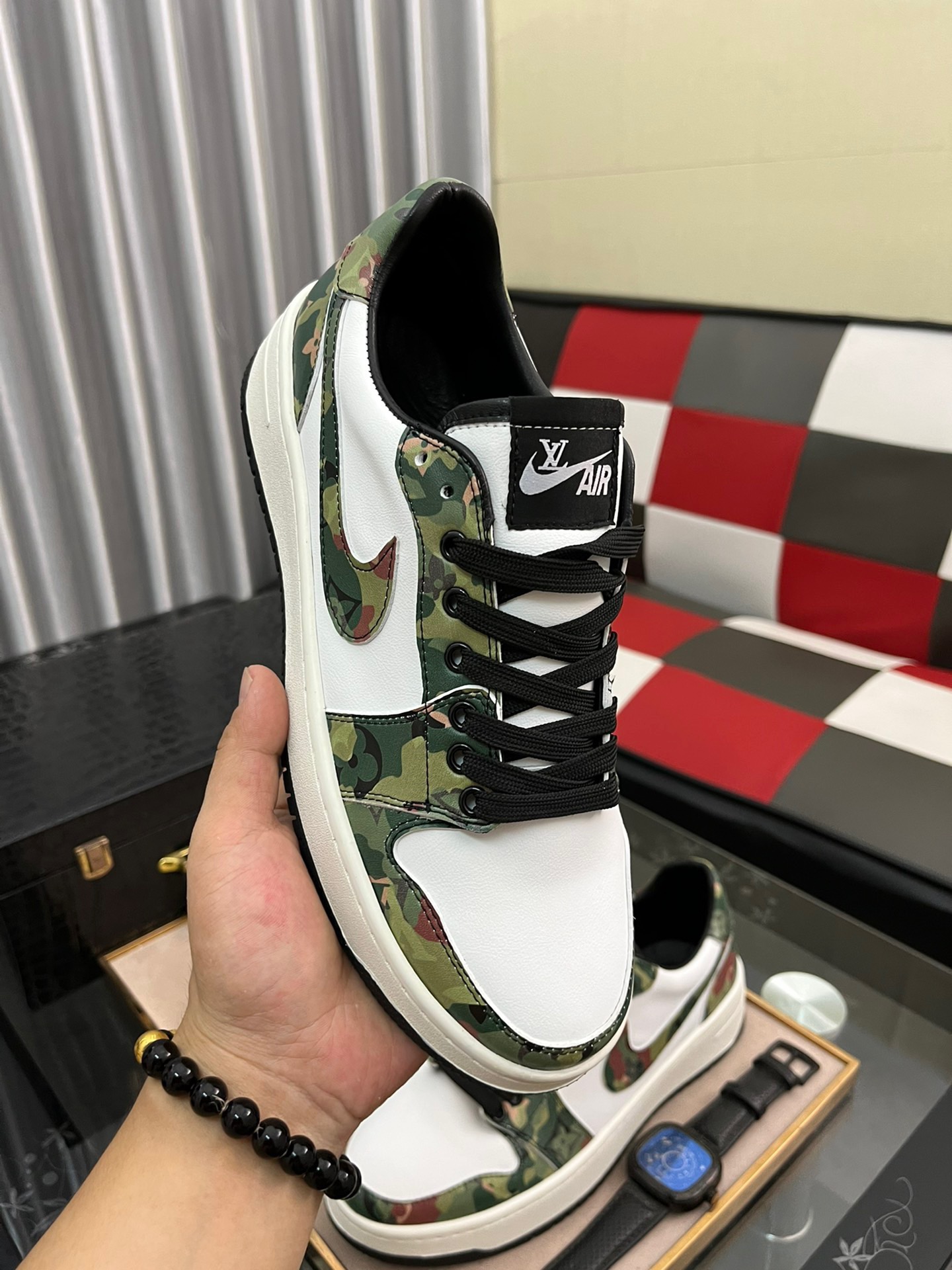 from Men L*ouis V*uitton nike air Top Sneakers