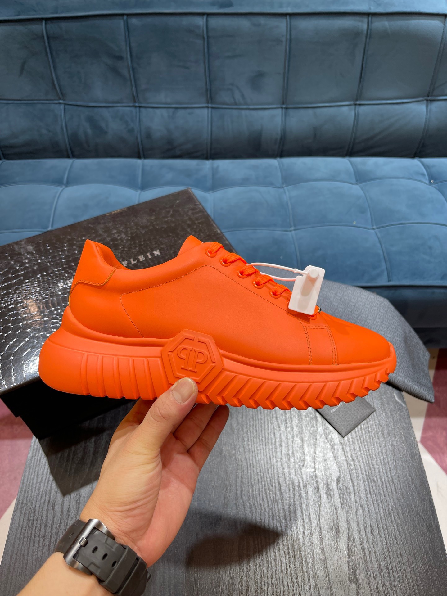 Men P*hilipp P*lein Top Sneaker