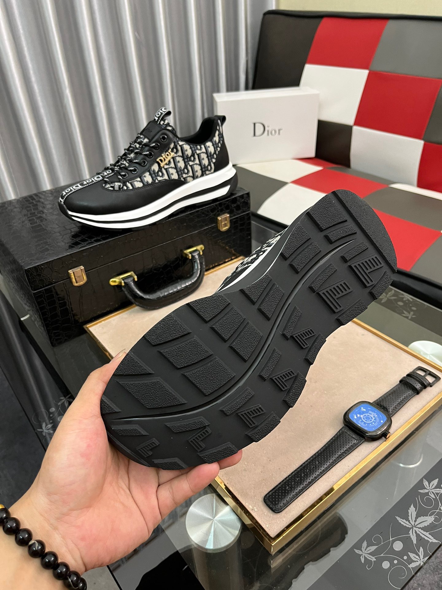 Men D*ior b30 Top Sneaker