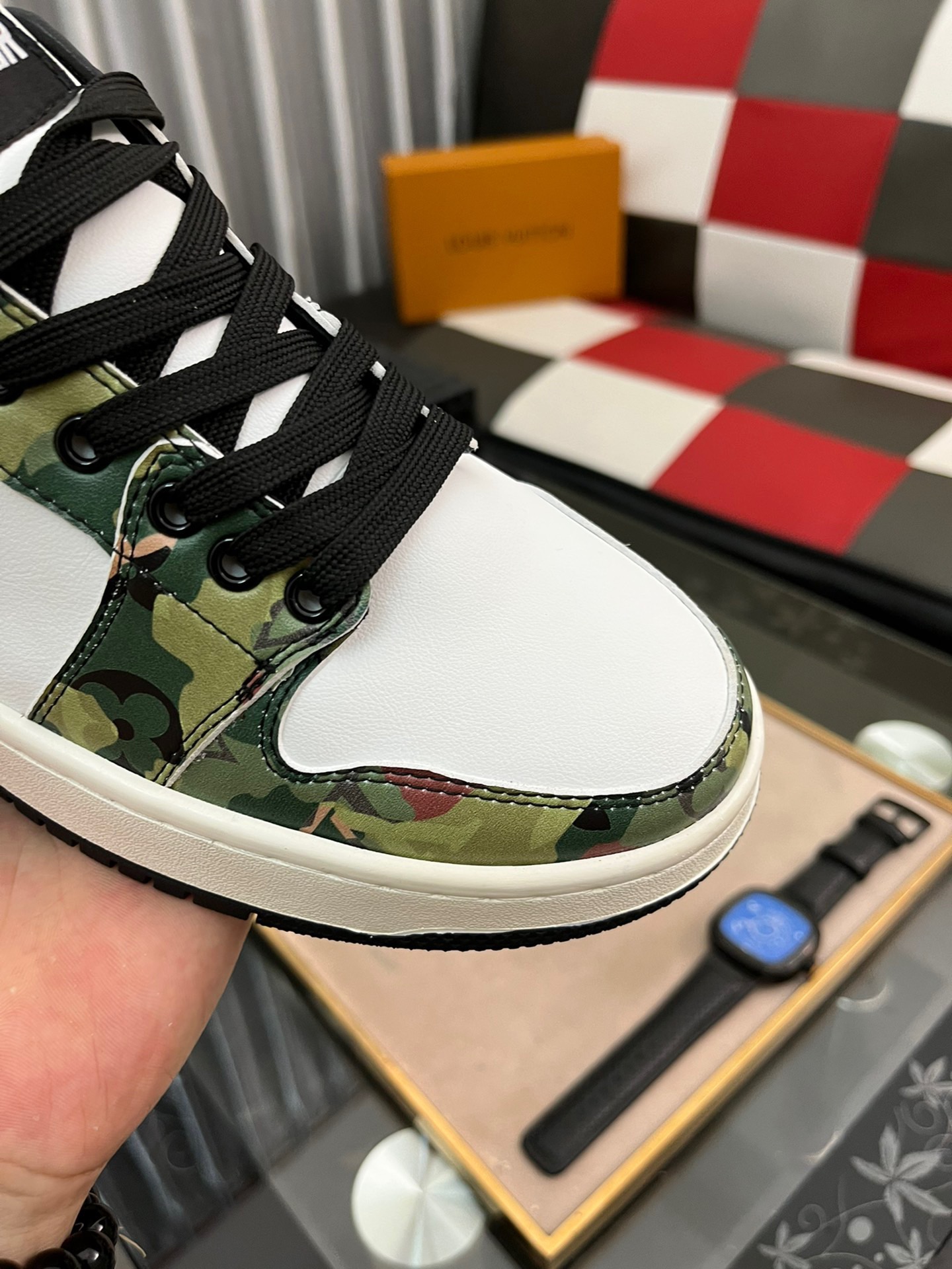 from Men L*ouis V*uitton nike air Top Sneakers