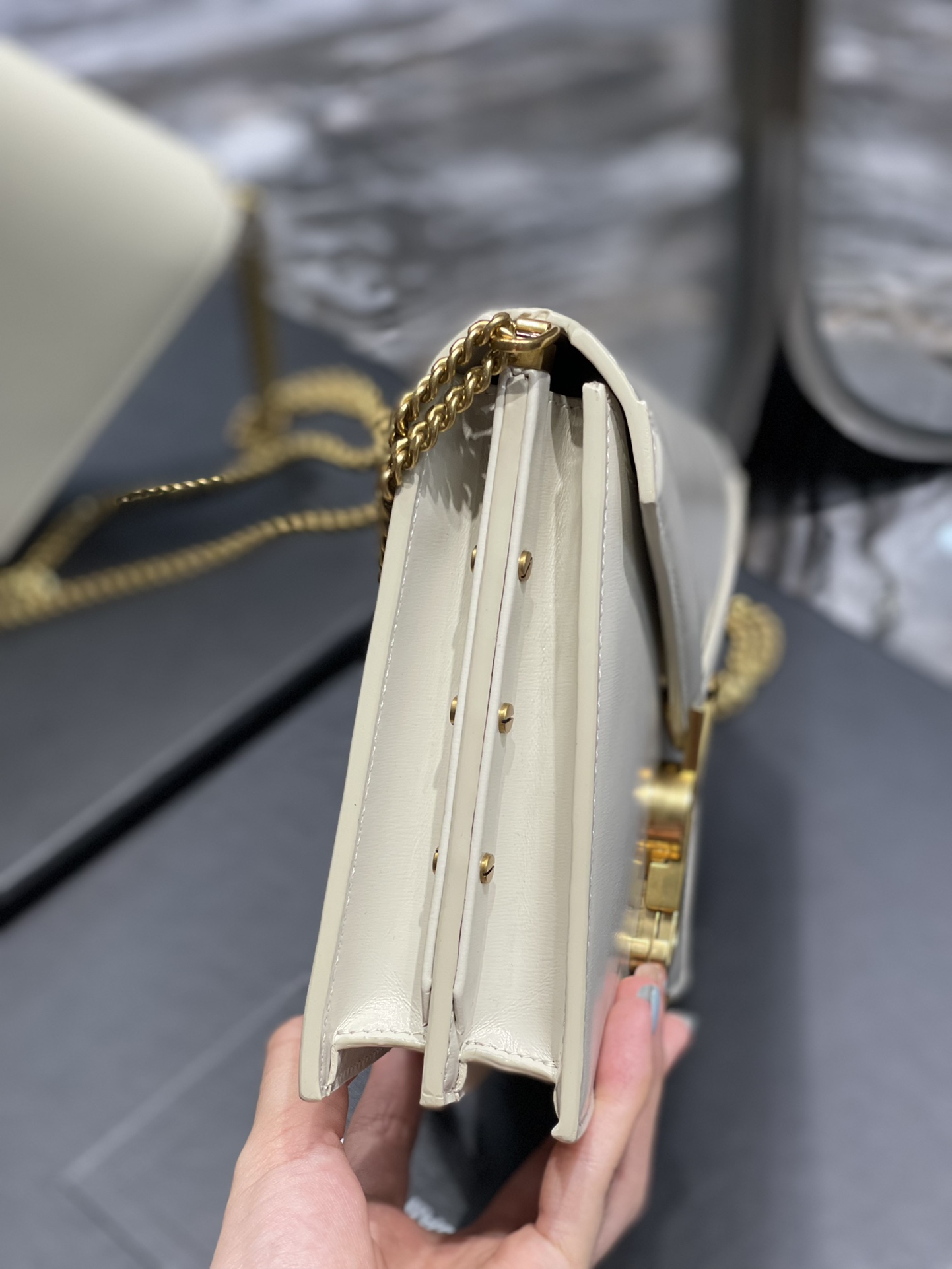 Y*SL Top Bag 22*16.5*5.5cm