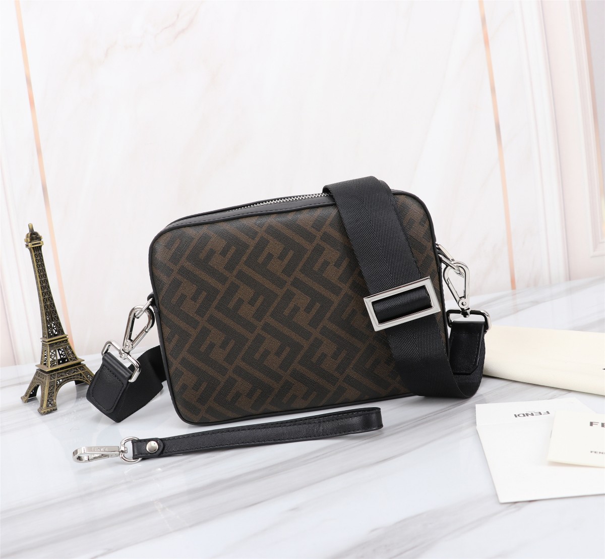 F*endi Bag Top Quality 23*16*5CM