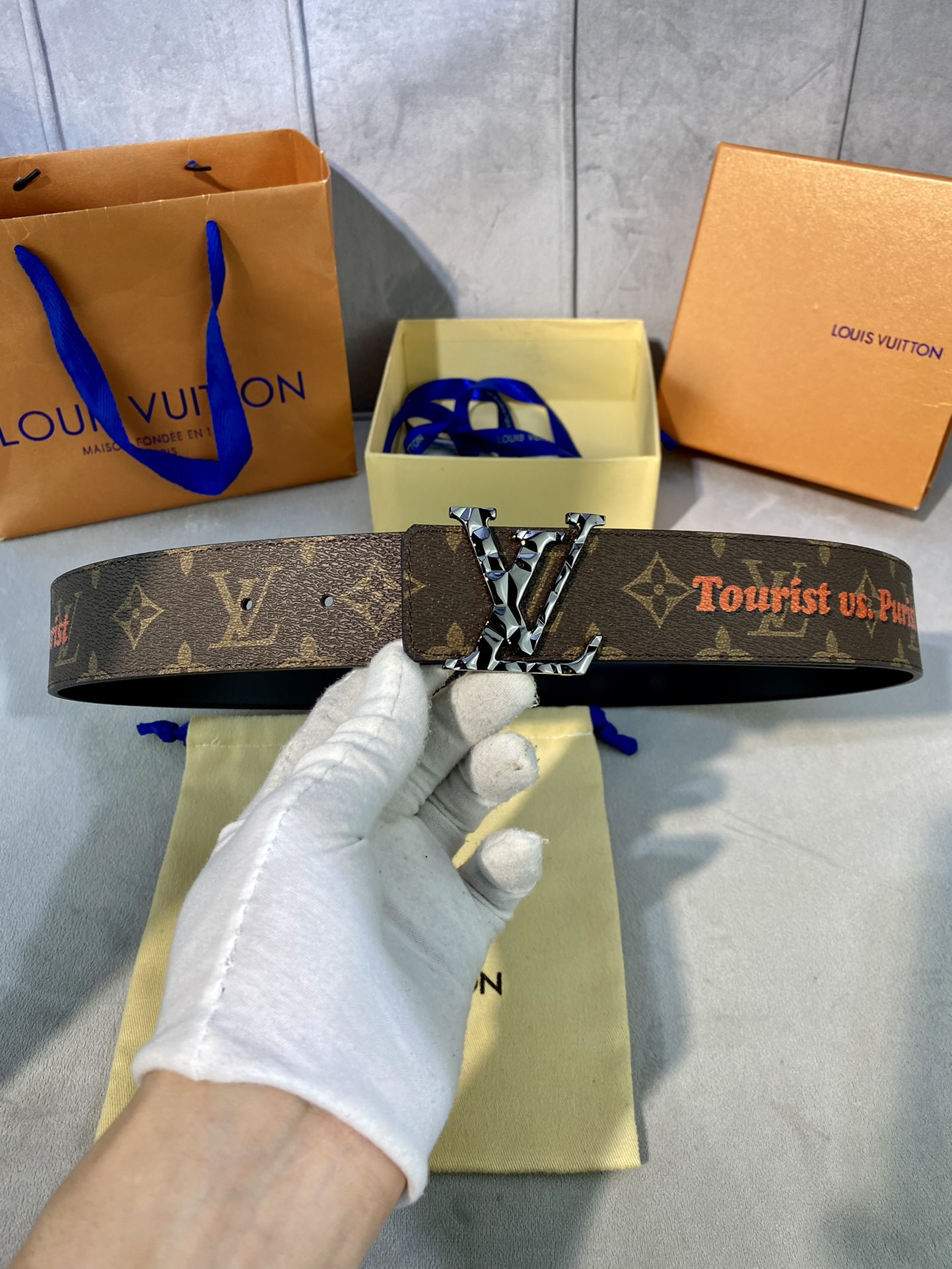 L*ouis V*uitton Belts Top Quality 40MM