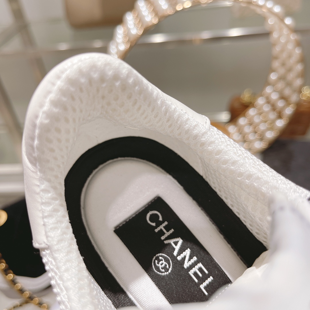 Women C*hanel Top Sneaker