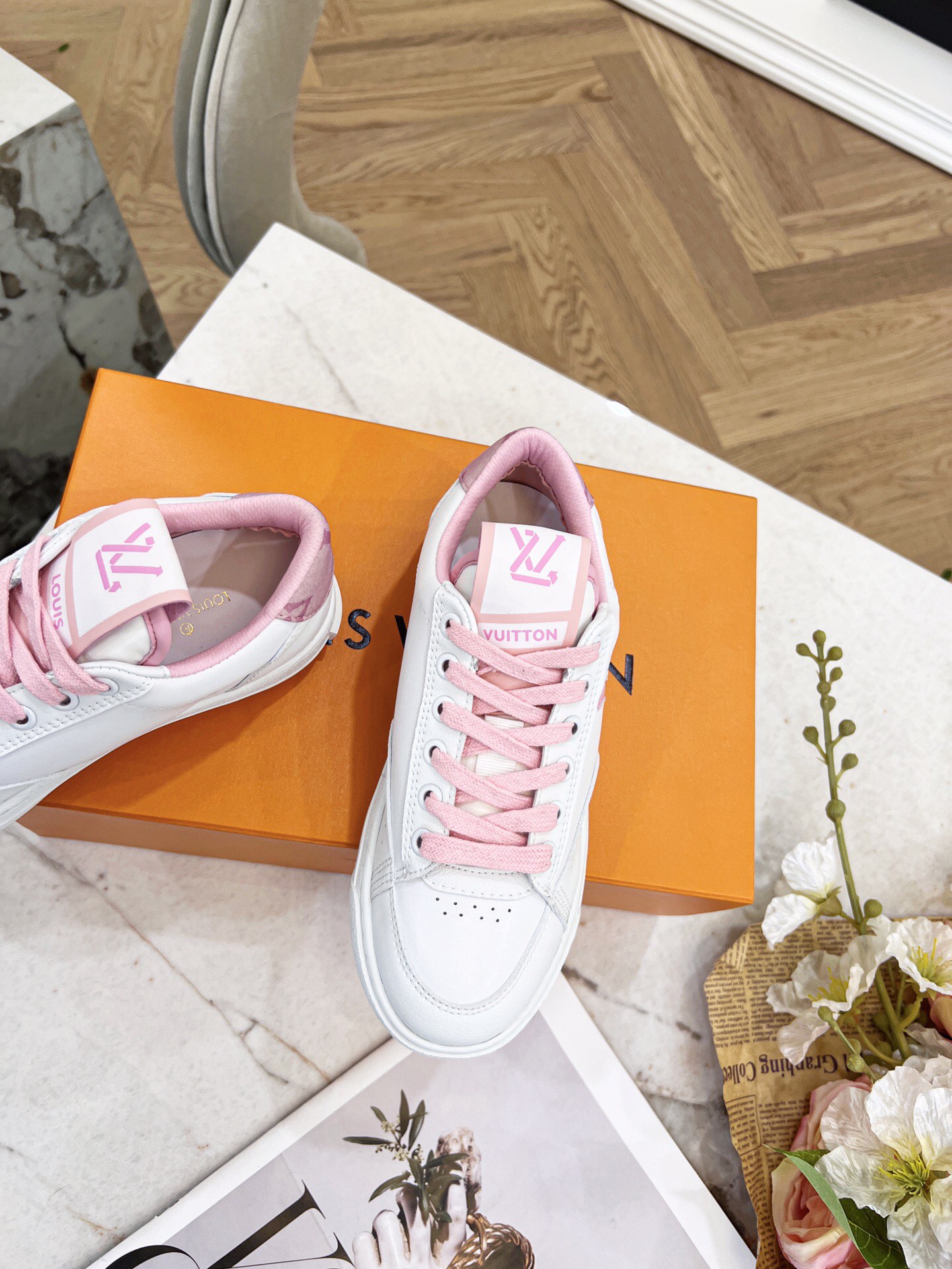 Men Women L*ouis V*uitton Top Sneaker