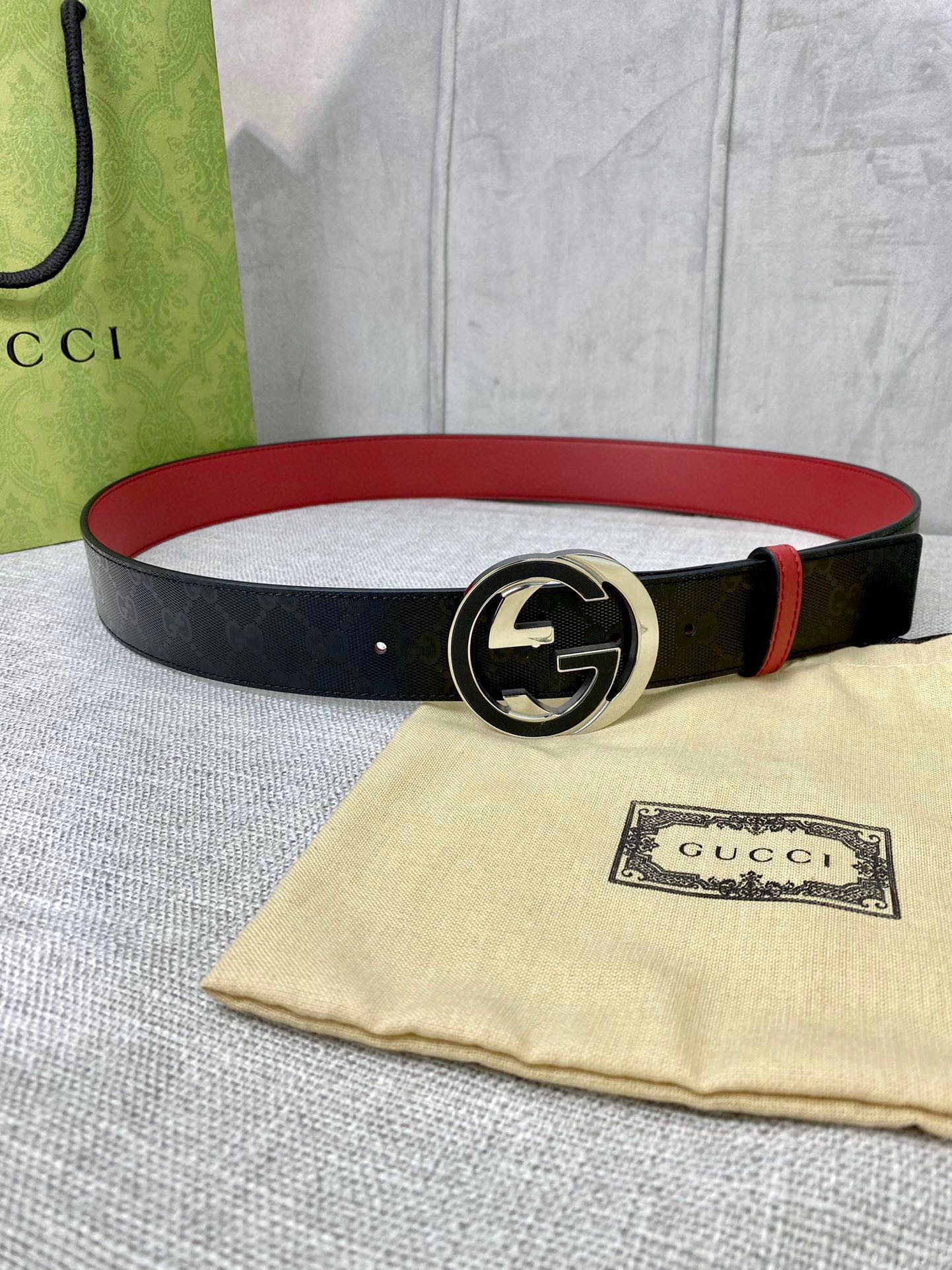 G*ucci Belts Top Quality 40MM