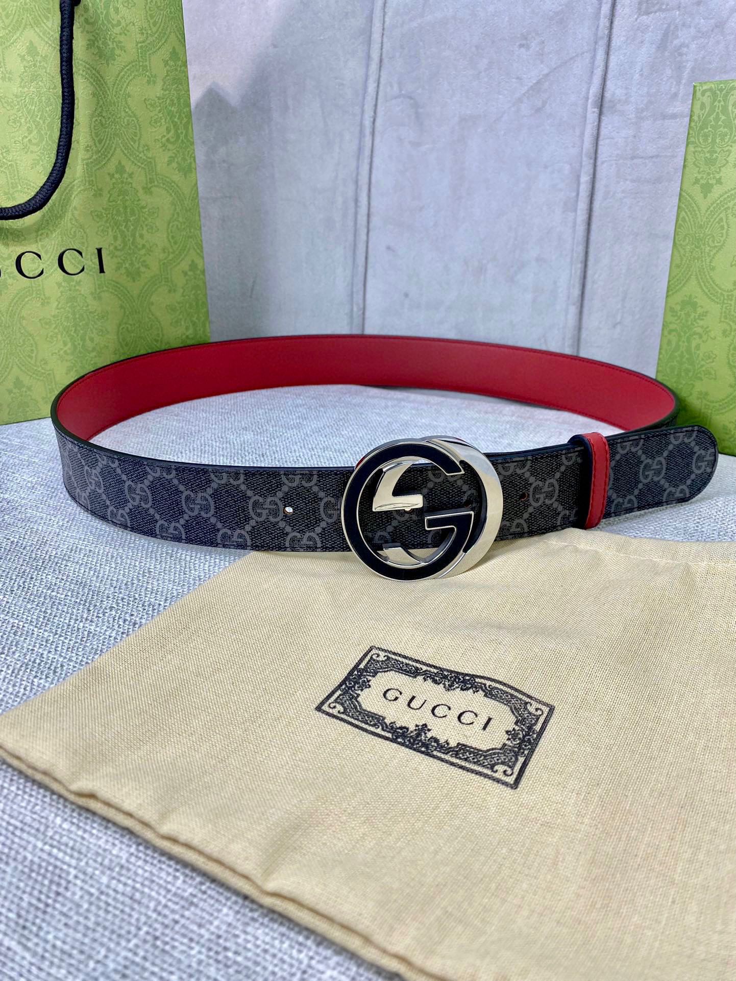 G*ucci Belts Top Quality 40MM