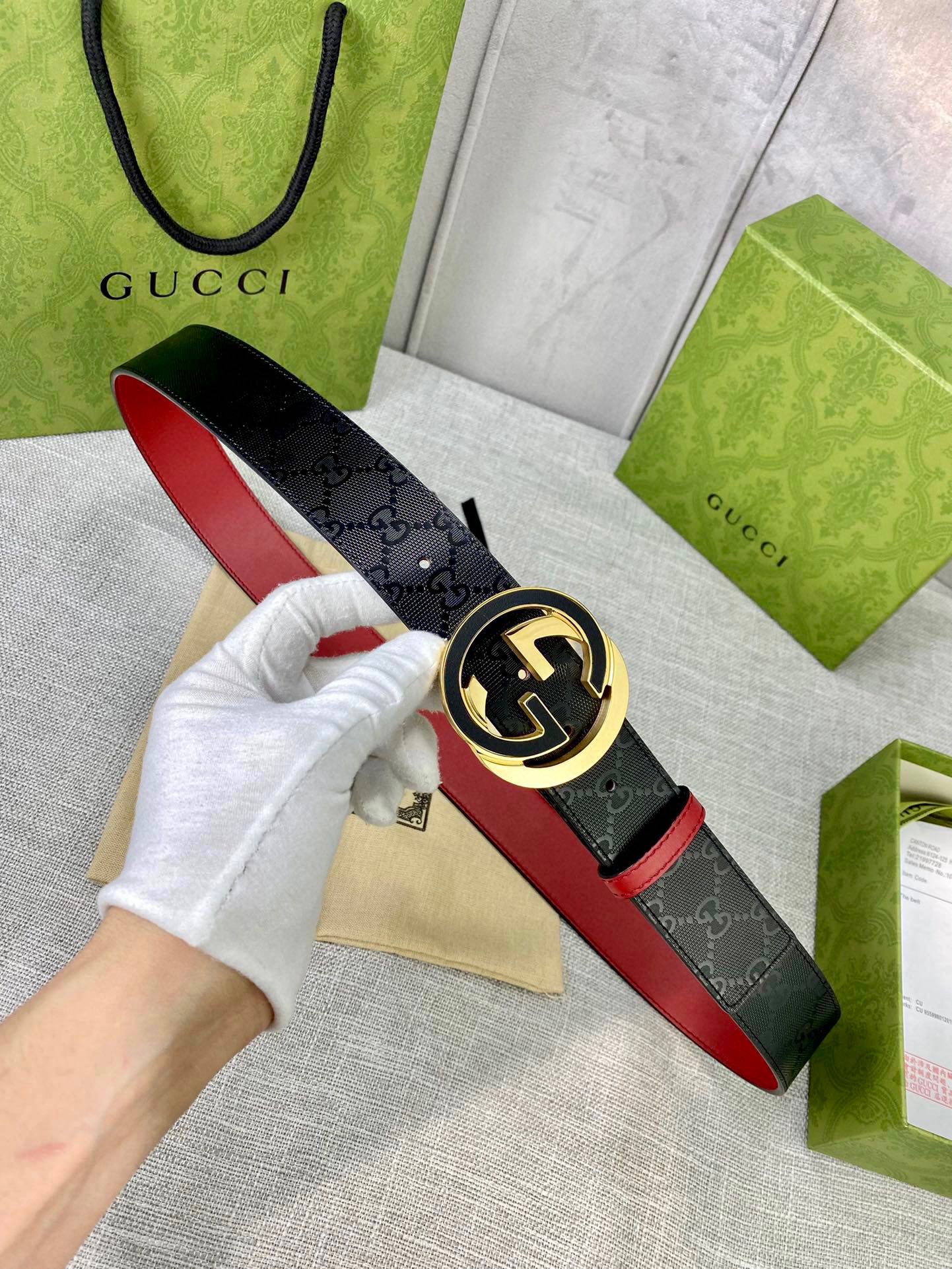 G*ucci Belts Top Quality 40MM