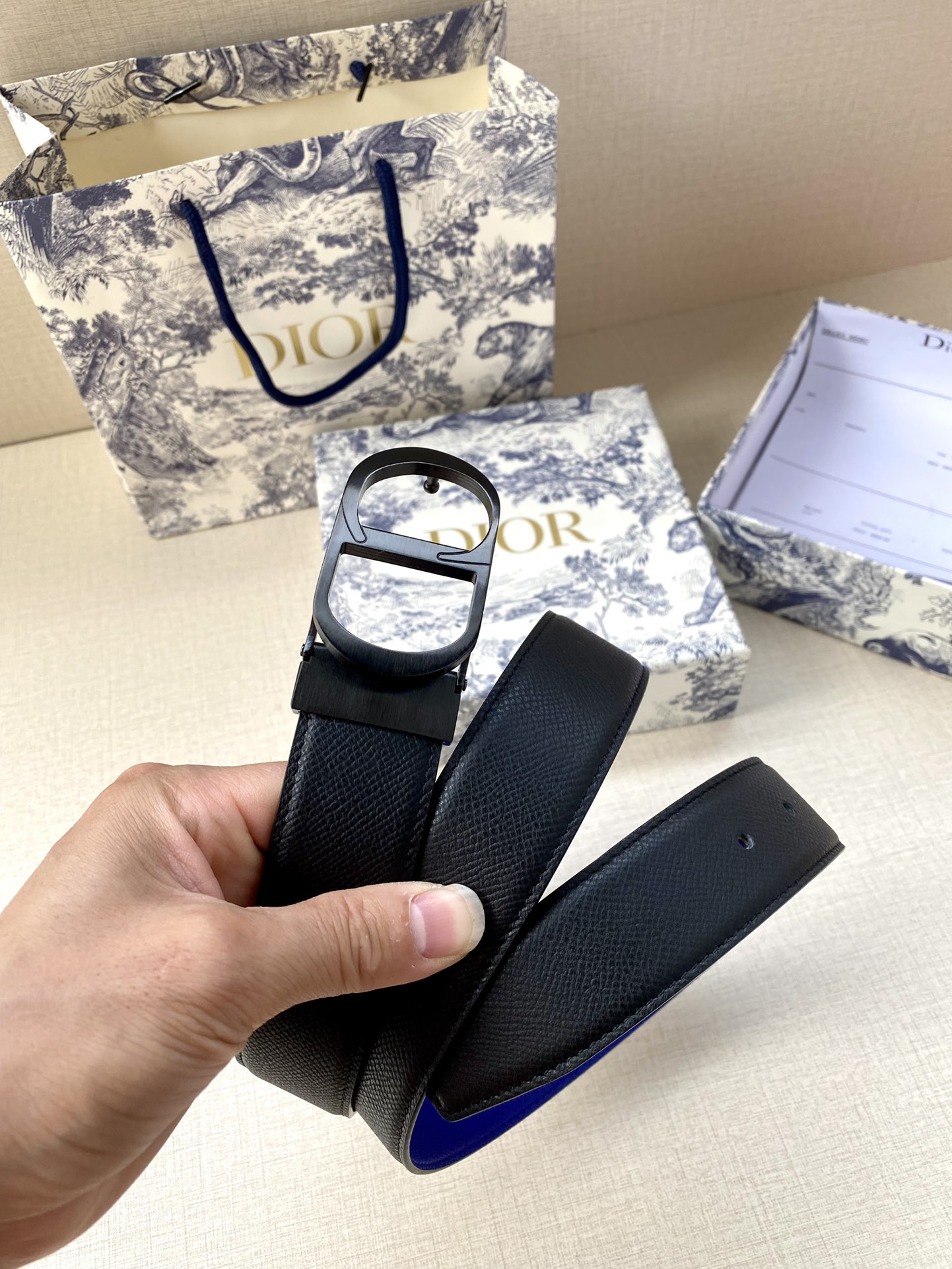 D*ior Belts Top Quality 35MM