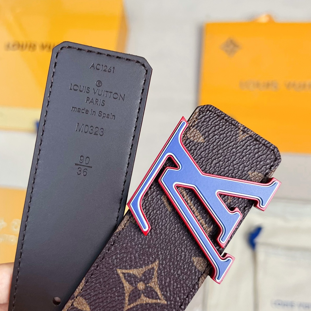 L*ouis V*uitton Belts Top Quality 40MM