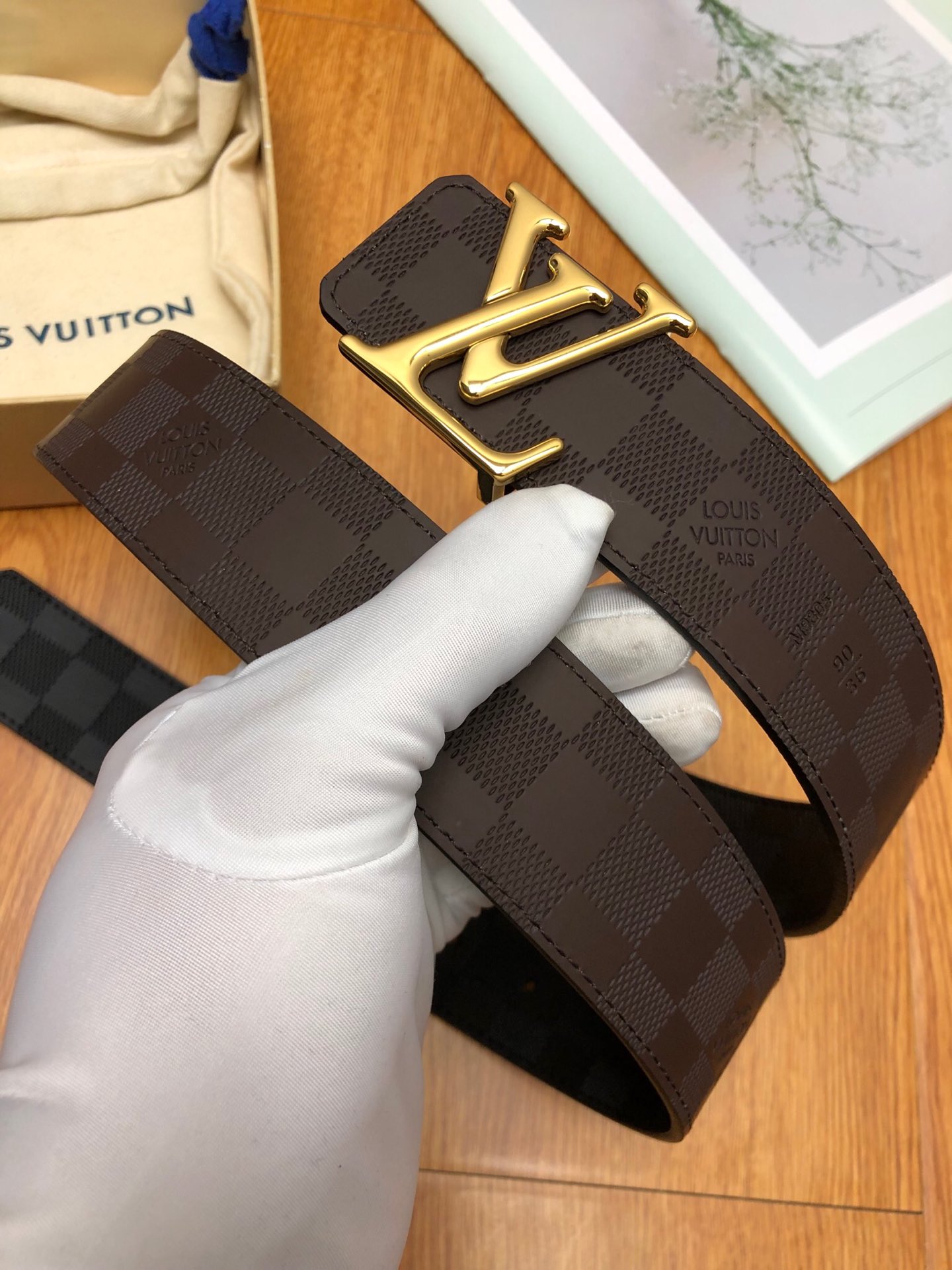 L*ouis V*uitton Belts Top Quality 40MM