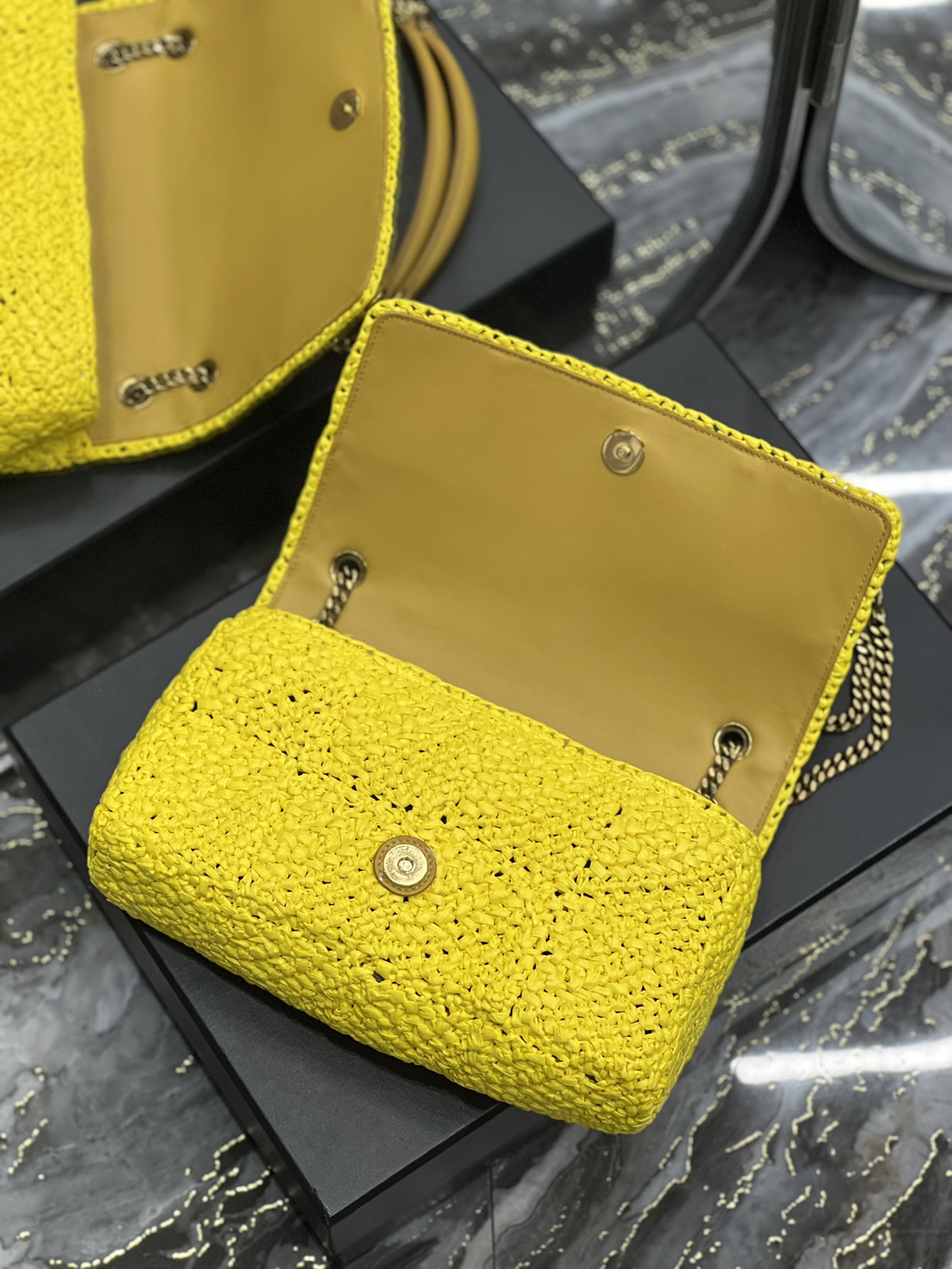 Y*SL Bag Top Quality 25*15*7.5CM