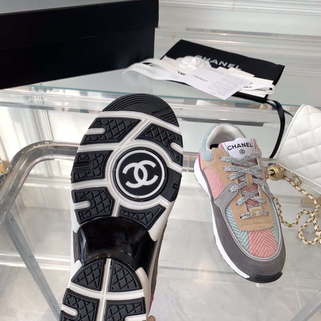 Women C*hanel Top Sneaker