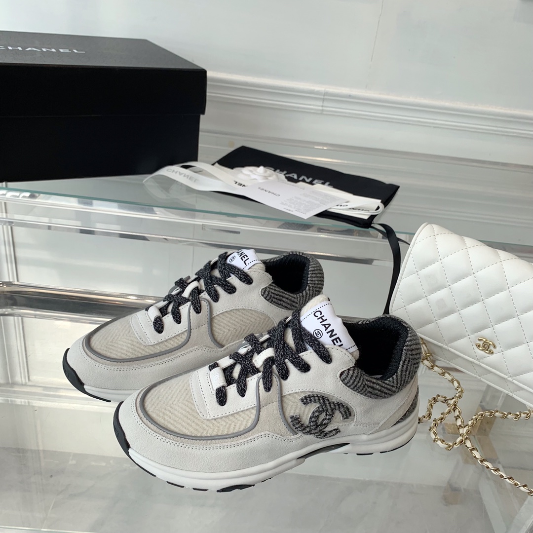 Women C*hanel Top Sneaker