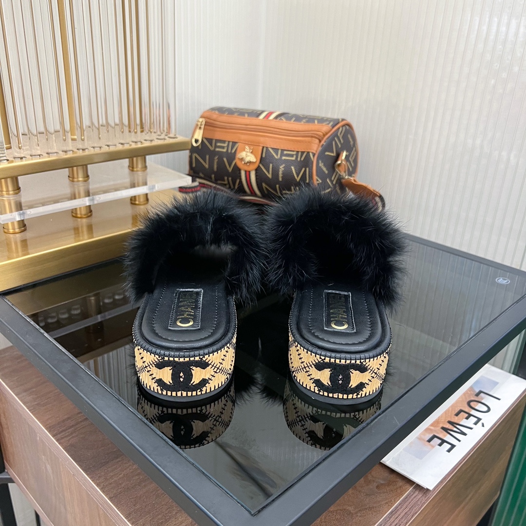 Women C*hanel Top Sandals