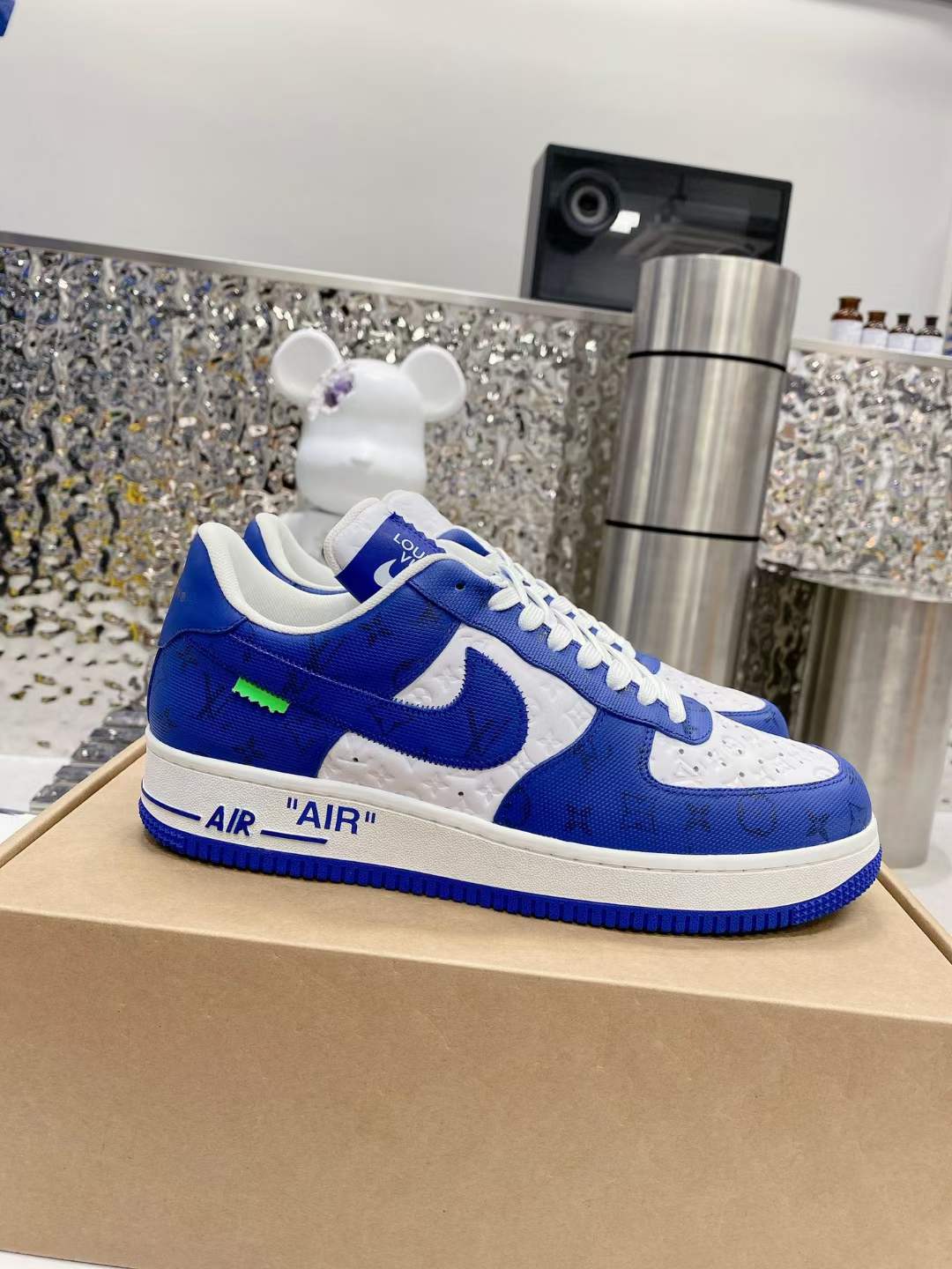 from Men Women L*ouis V*uitton x NIKE Air force1 22ss Sneakers Maikesneakers