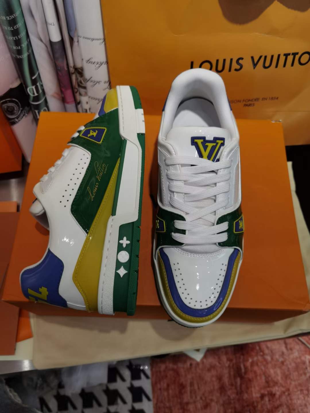 Men Women L*ouis V*uitton Sneakers Maikesneakers