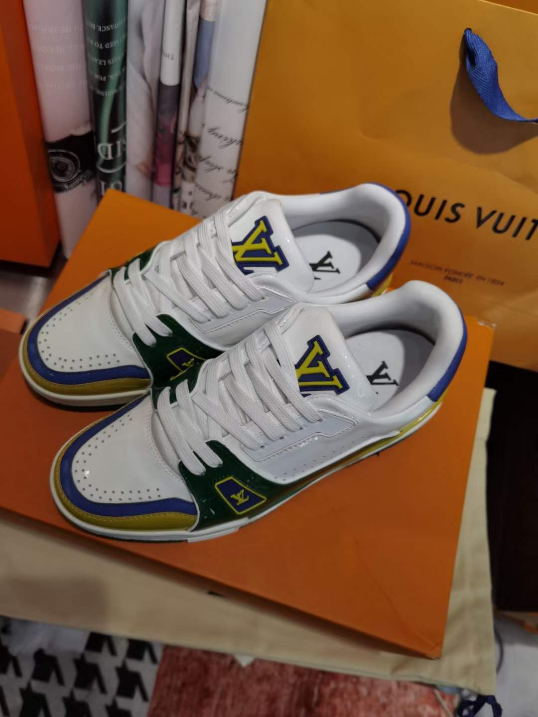 Men Women L*ouis V*uitton Sneakers Maikesneakers