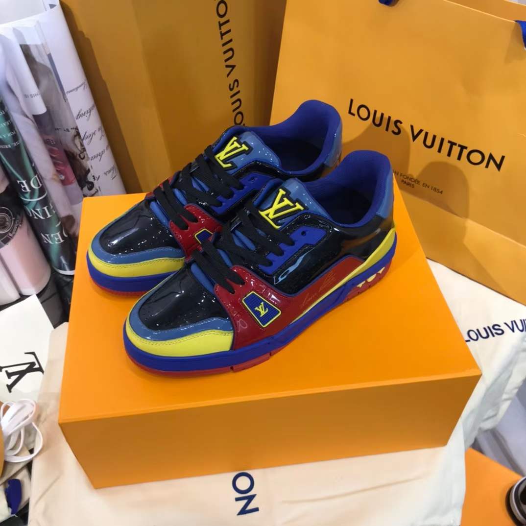 Men Women L*ouis V*uitton Top Sneakers