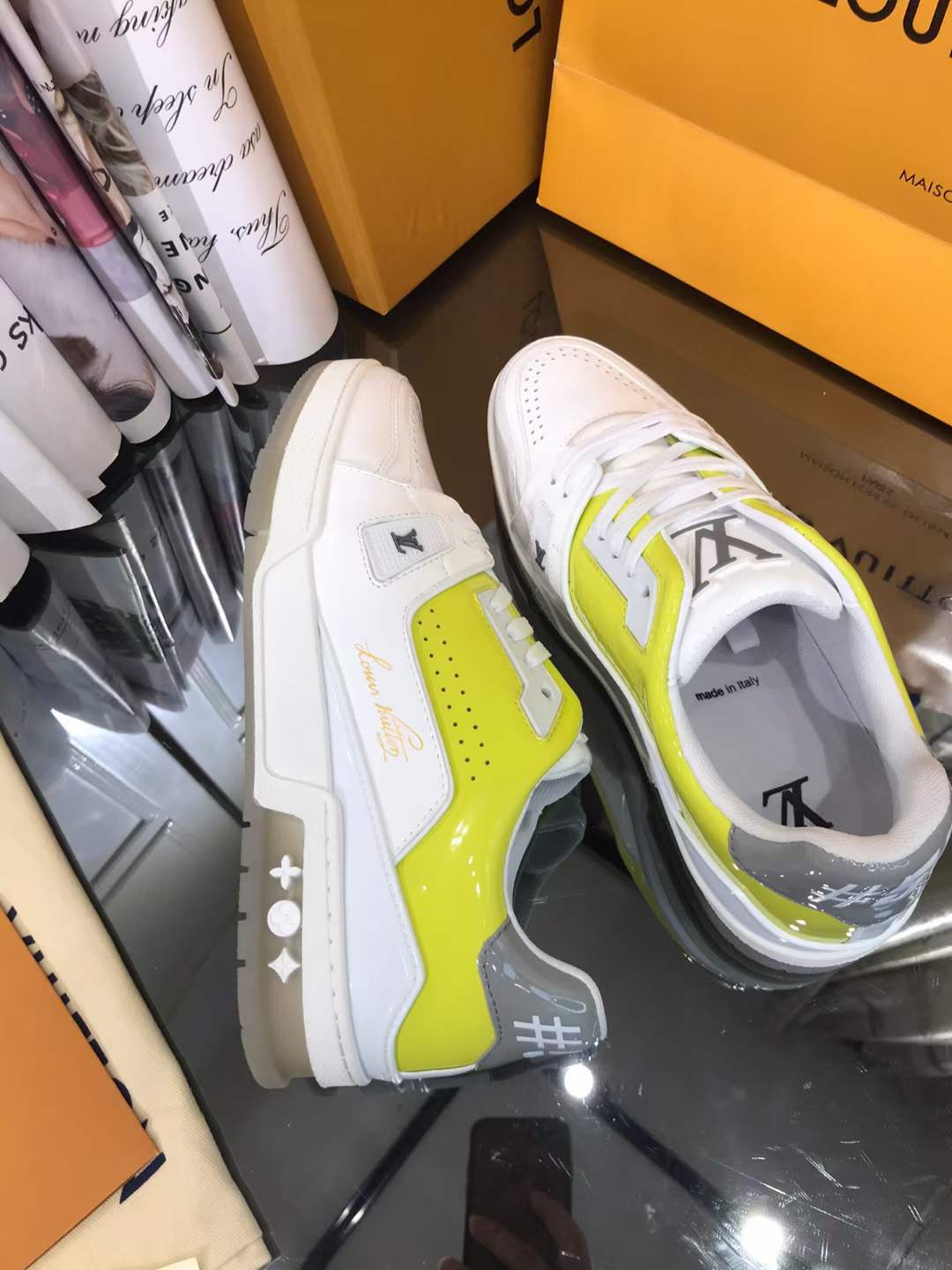 Men Women L*ouis V*uitton Top Sneakers