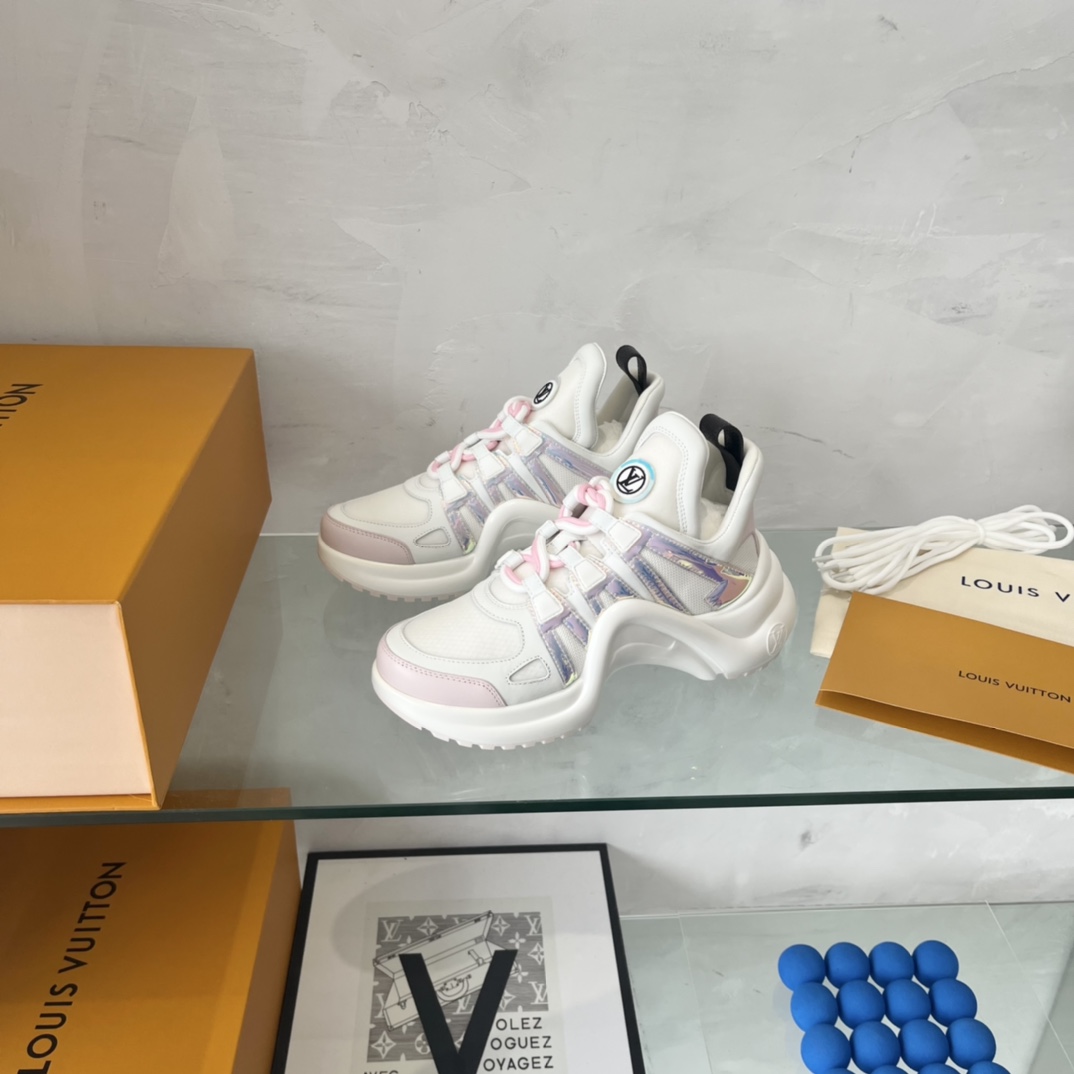 Women L*ouis V*uitton Top Sneaker Maikesneakers