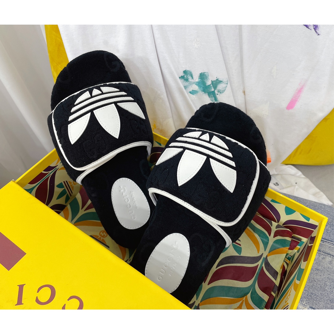 Men Women G*ucci A*didas Slippers Maikesneakers