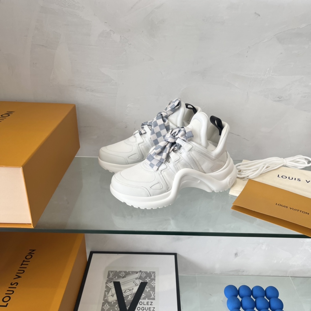 Women L*ouis V*uitton Top Sneaker Sneakers Maikesneakers