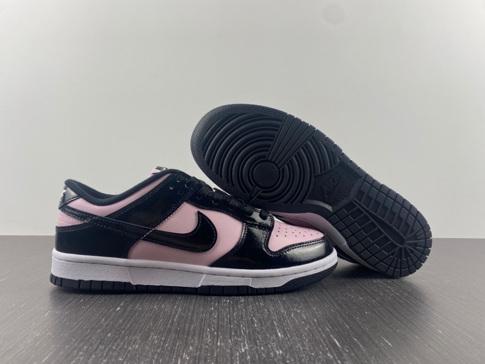 from Nike Dunk Low ESS Pink Black DJ9955-600