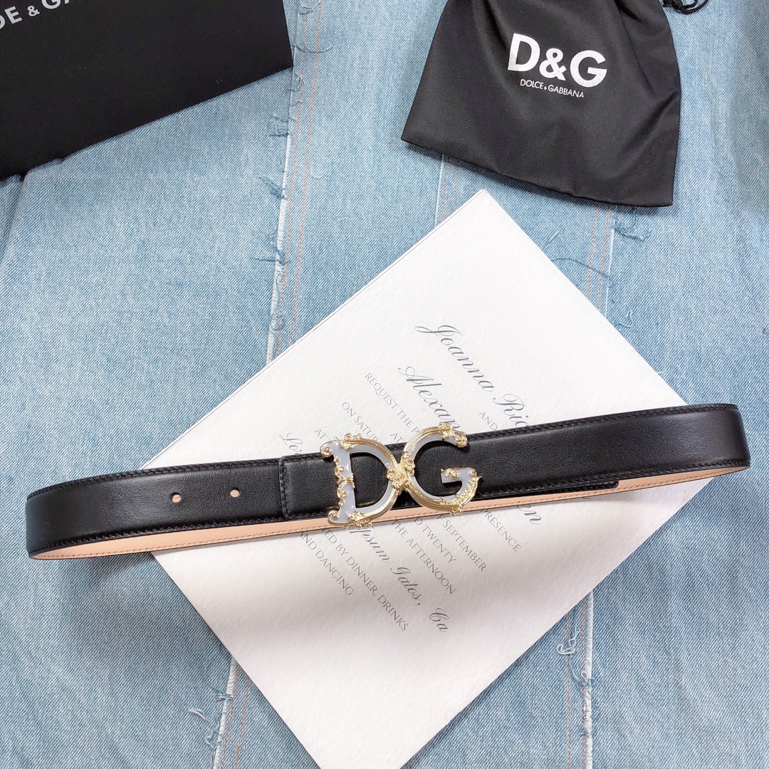 D&G Belts 30MM Maikesneakers