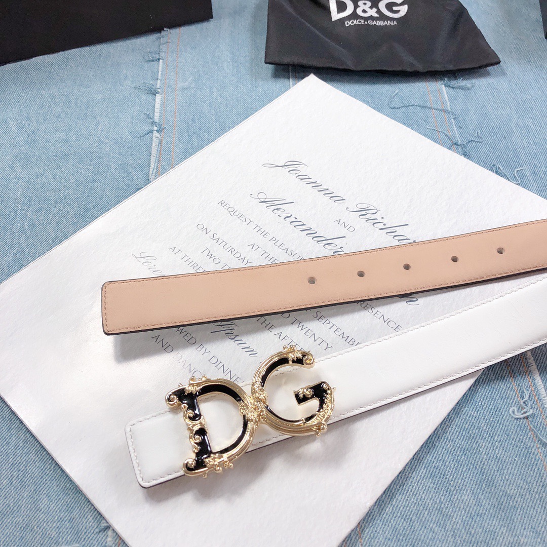 D&G Belts 30MM Maikesneakers