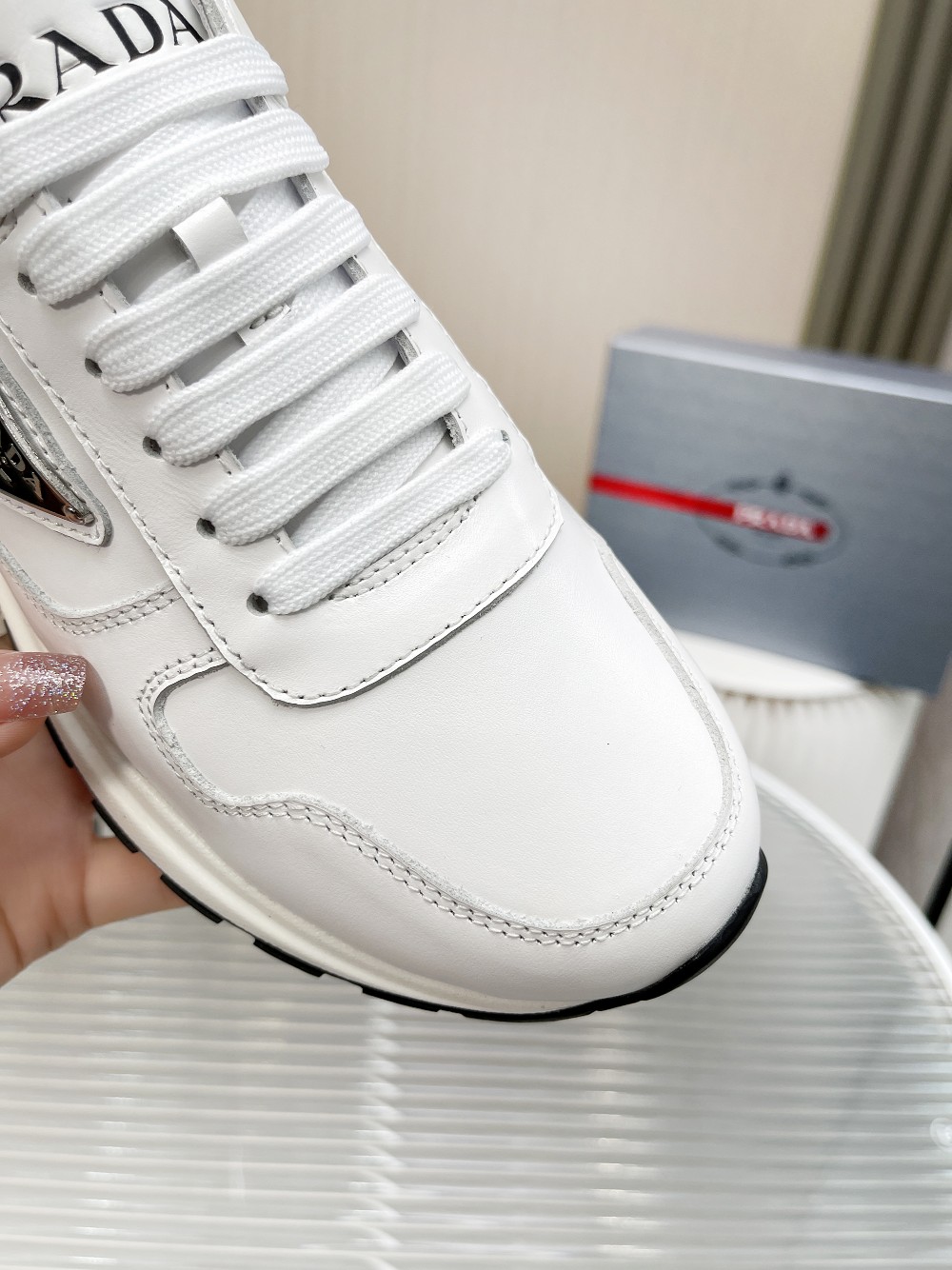 Men P*rada Top Sneaker ( )