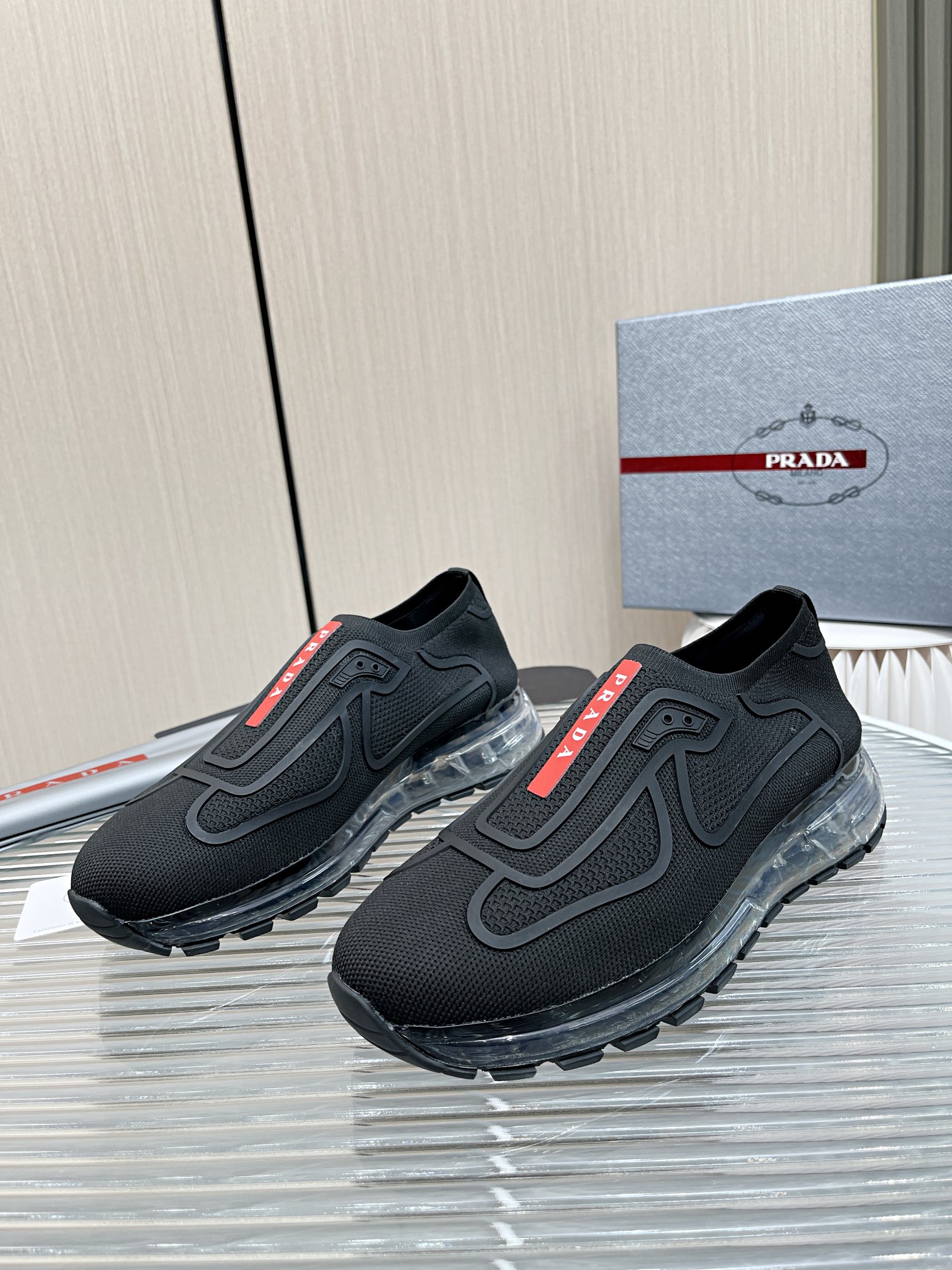 Men P*rada Top Sneaker ( )