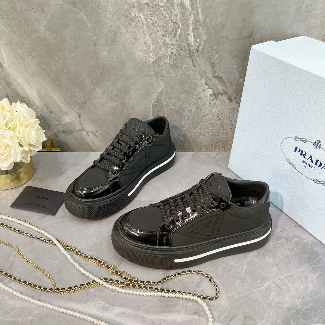 Men Women P*rada Top Sneaker ( )