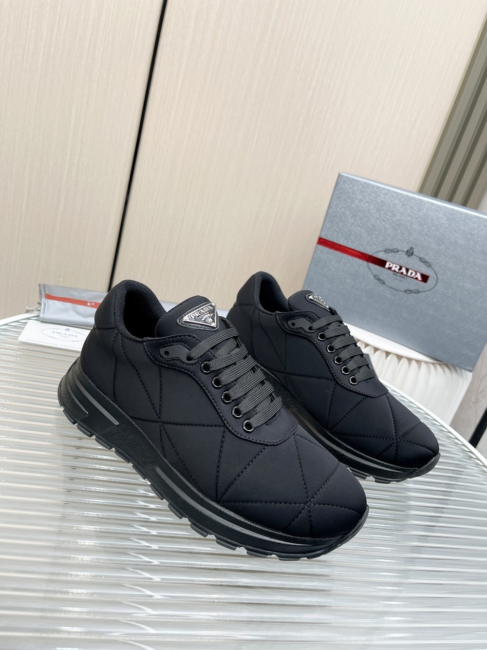 Men P*rada Top Sneaker ( )