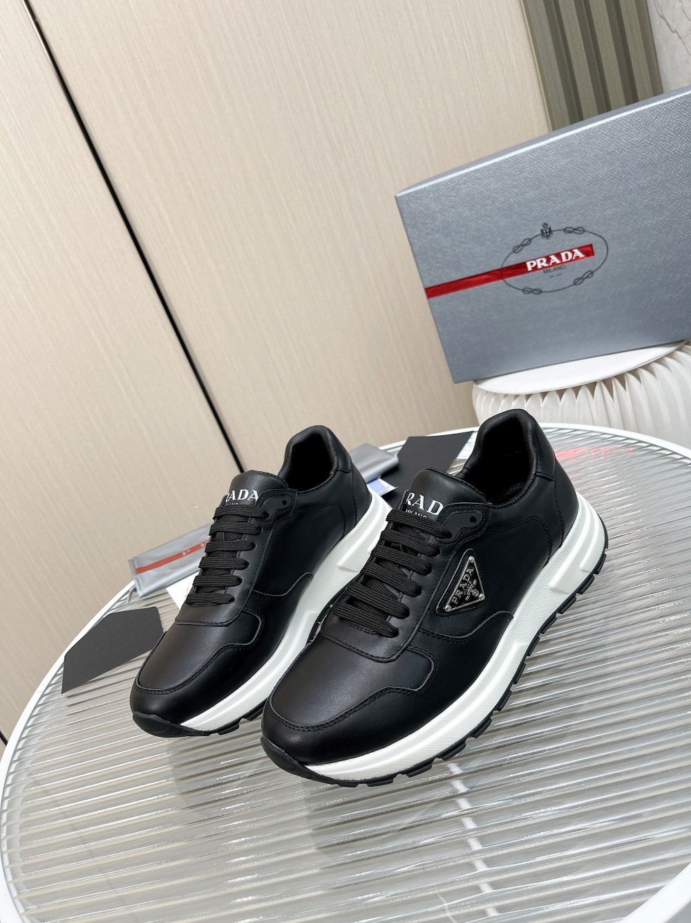 Men P*rada Top Sneaker ( )