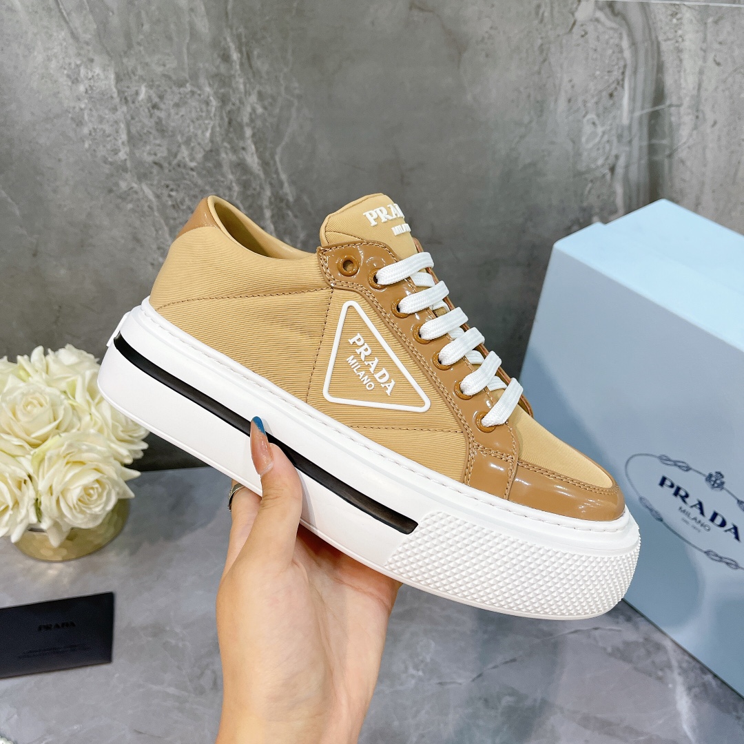 Men Women P*rada Top Sneaker ( )