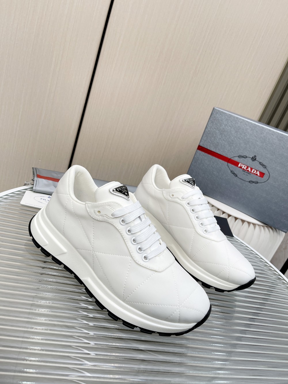 Men P*rada Top Sneaker ( )