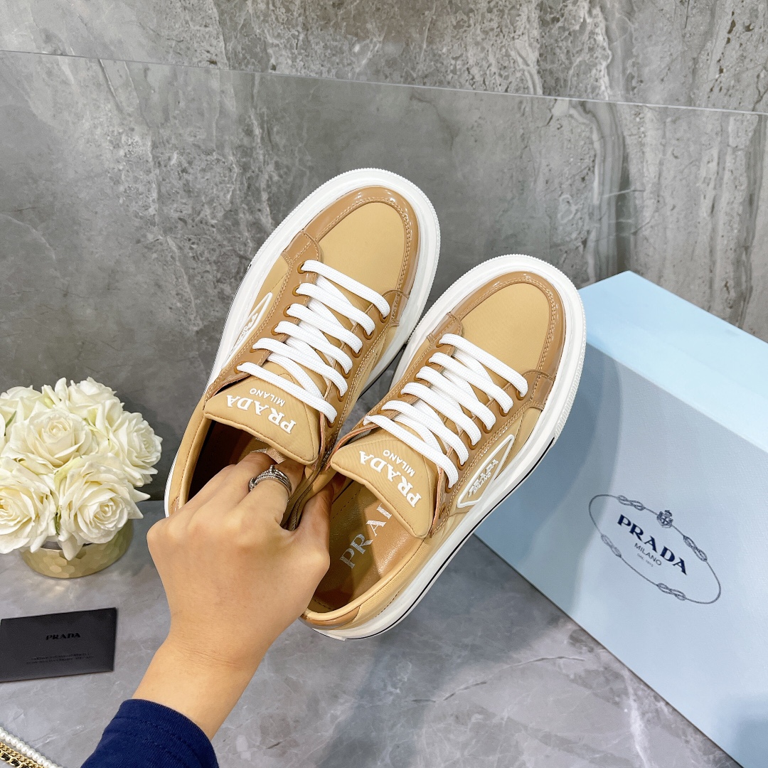 Men Women P*rada Top Sneaker （ ）